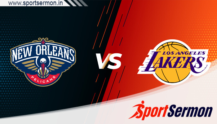 Los Angeles Lakers vs New Orleans Pelicans, NBA 2023-24  