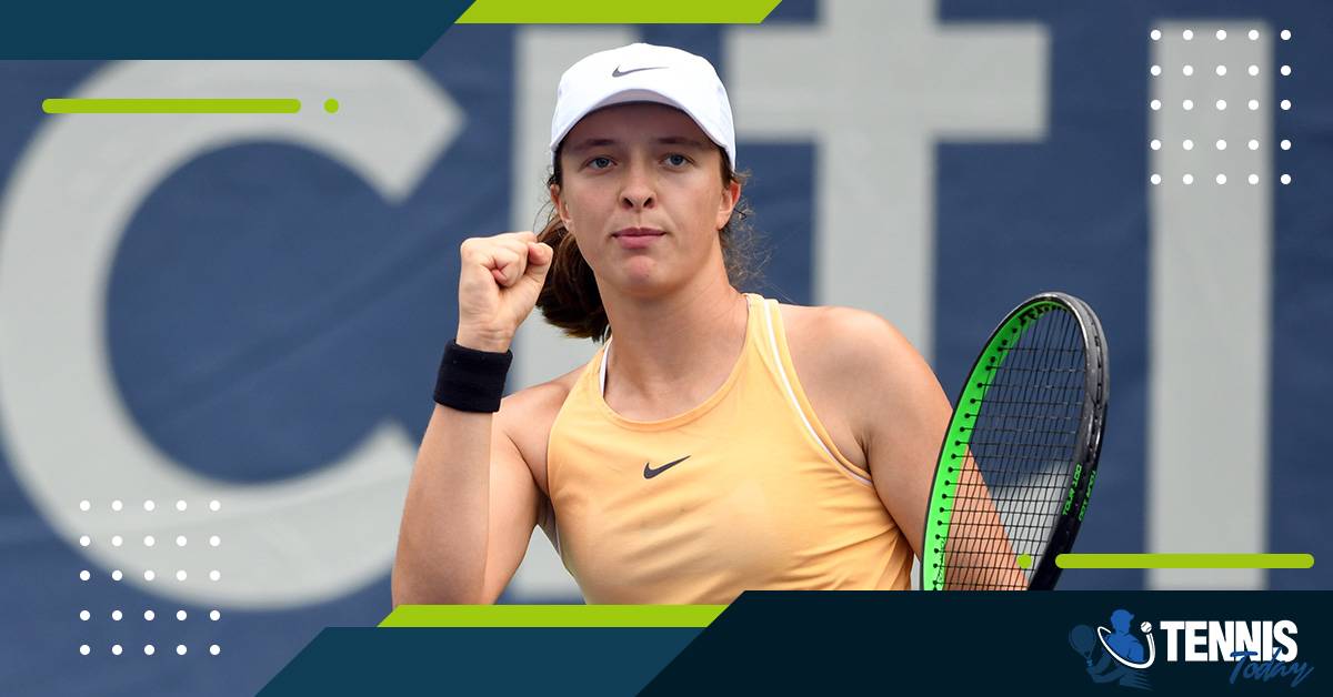 WTA Rankings : Iga Swiatek ने फिर से  नंबर एक का दावा किया  