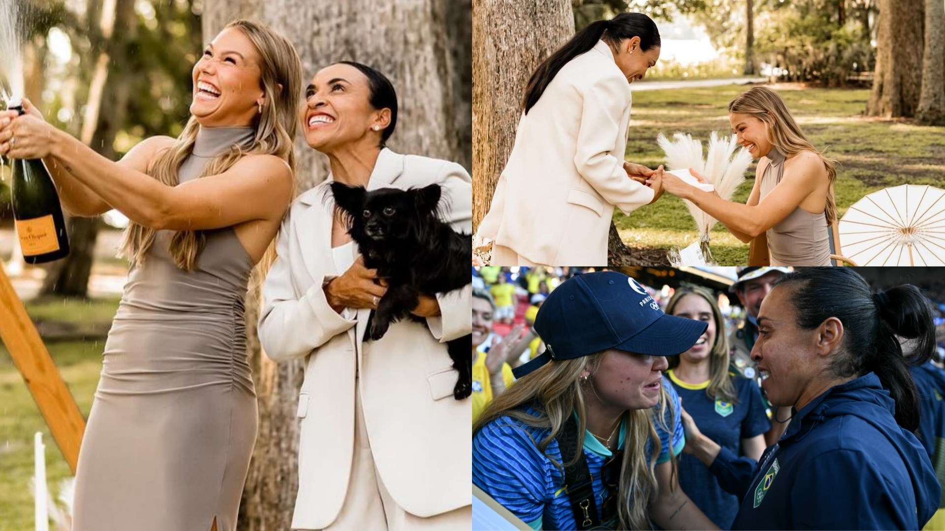 Marta announces engagement to Orlando Pride team-mate Lawrence  