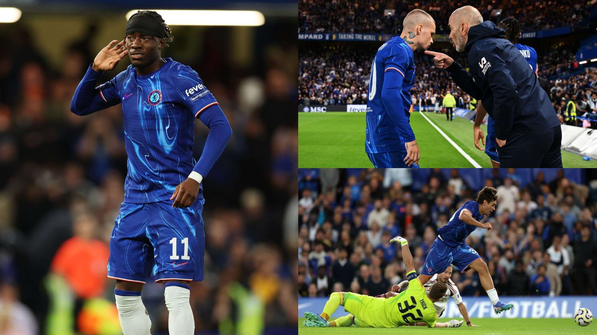 Madueke bails Chelsea out v Servette amid dire Mudryk display  