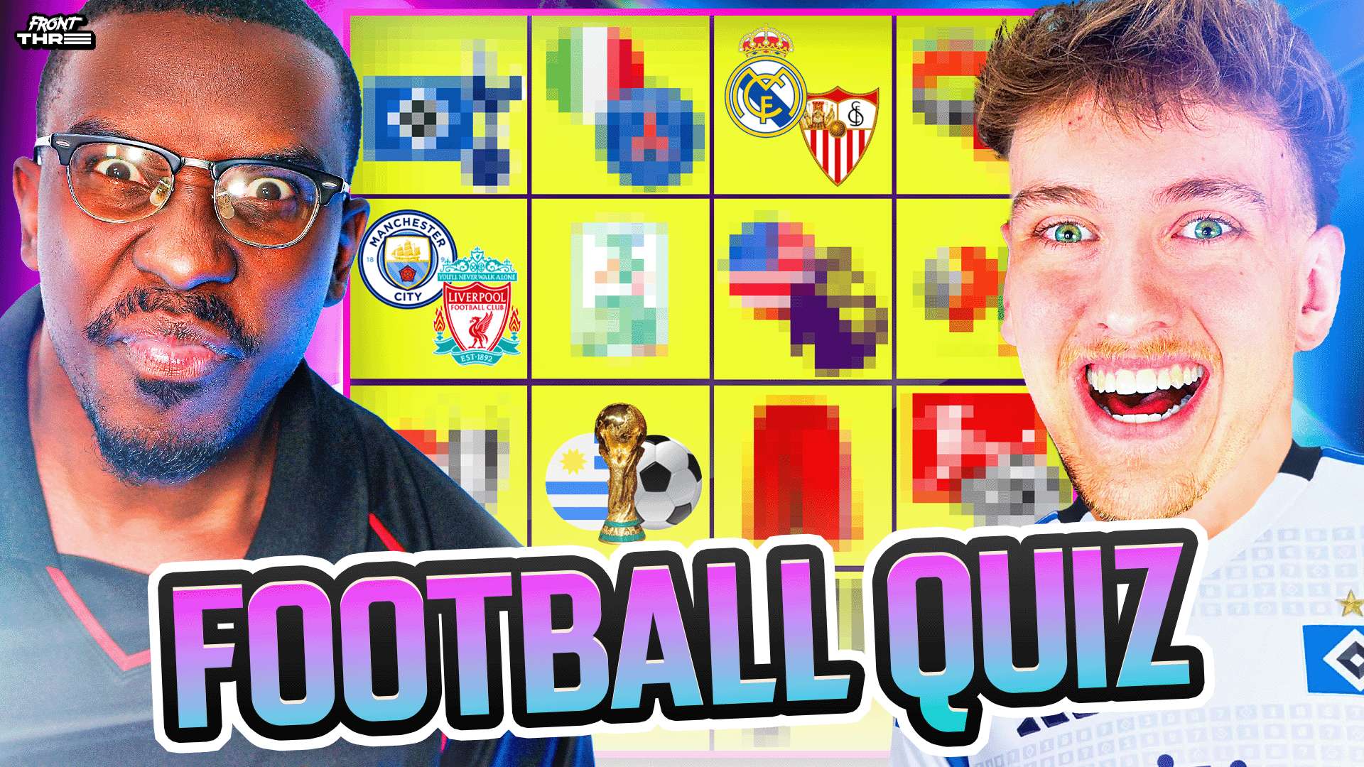 WATCH: GOAL's Front Three take on new Trivia Path challenge  