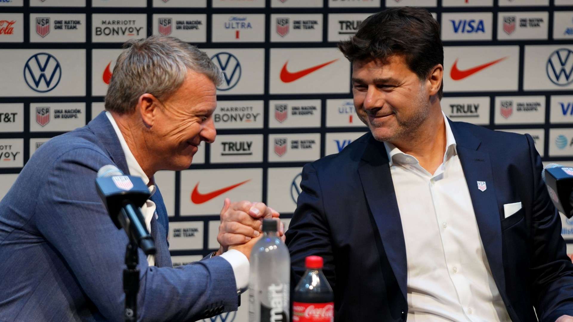 Big name, big goals, big swagger: Pochettino makes a splash  