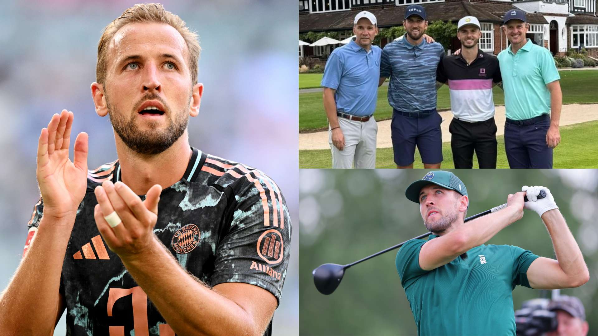 Kane joins Milan icon & Ryder Cup winner for round of golf  