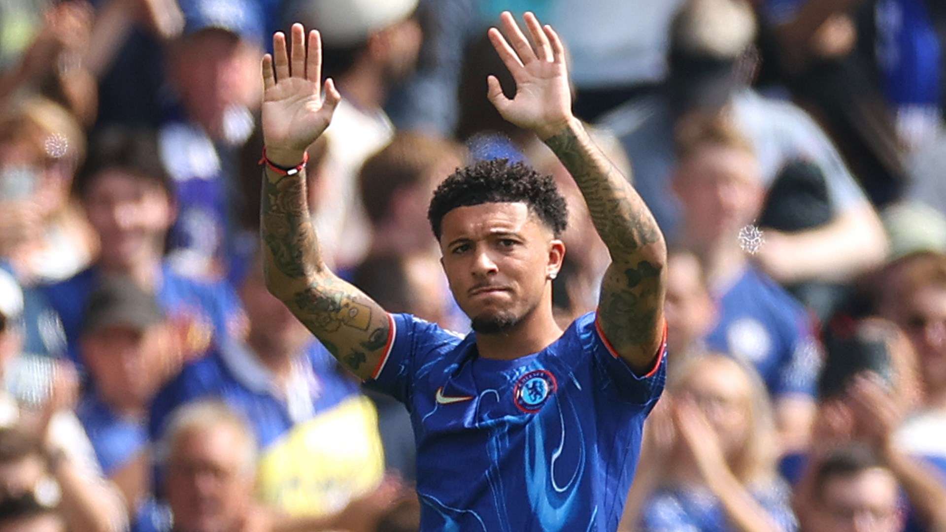 'Our own Ronaldinho' - Chelsea fans drool over Sancho training skills  