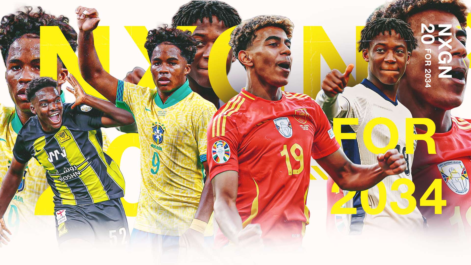 NXGN 20 for 2034: Wonderkids set to shine at Saudi World Cup  