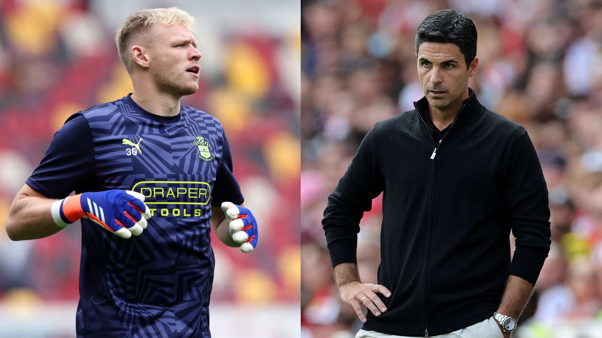 Arteta reveals what he said on Ramsdale's Emirates return  