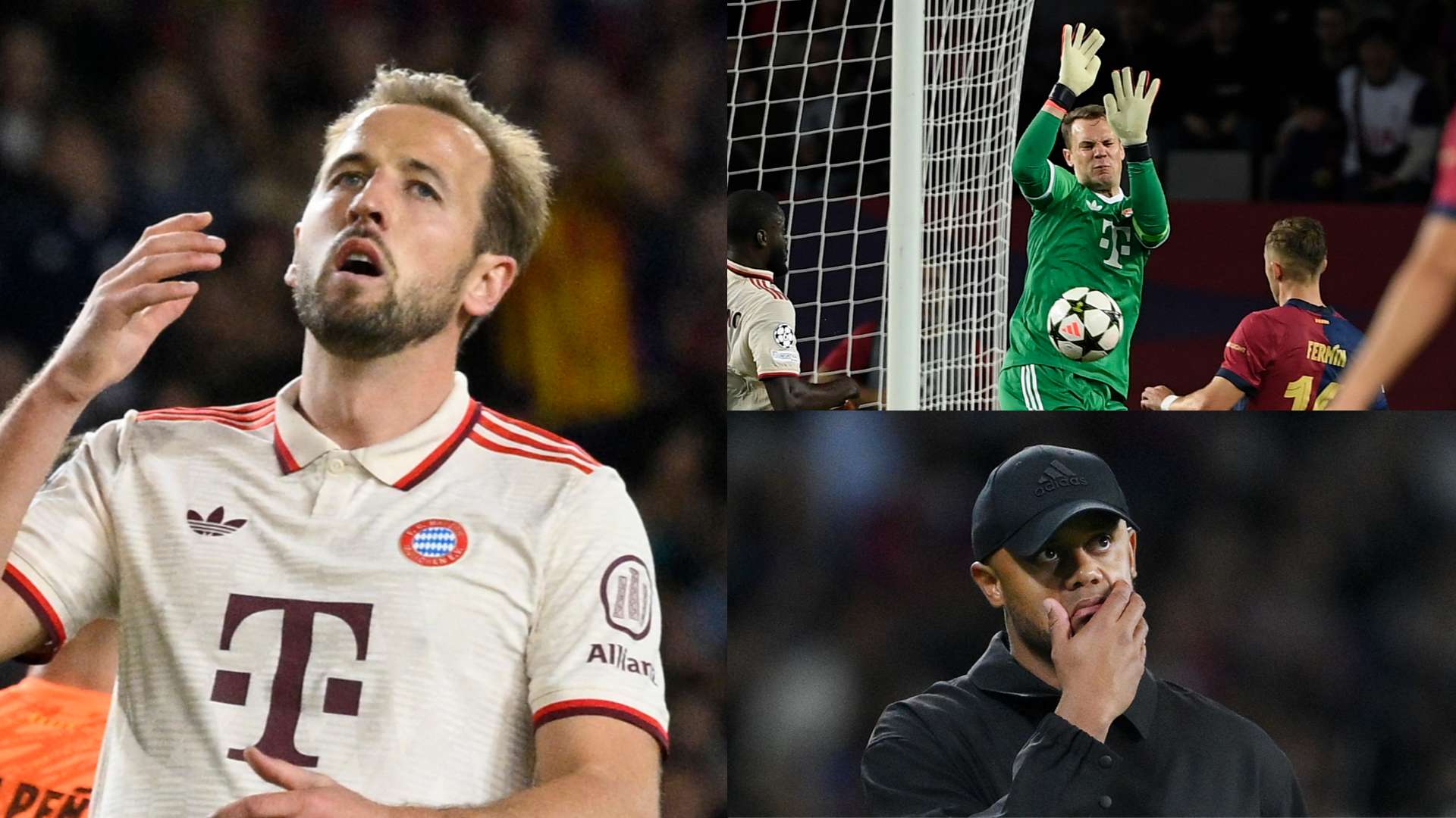 Neuer drops a disasterclass as Kane fails to rescue Bayern  