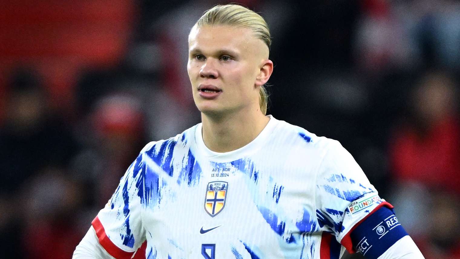 Haaland posts woeful stats in 5-1 Norway humiliation by Austria  