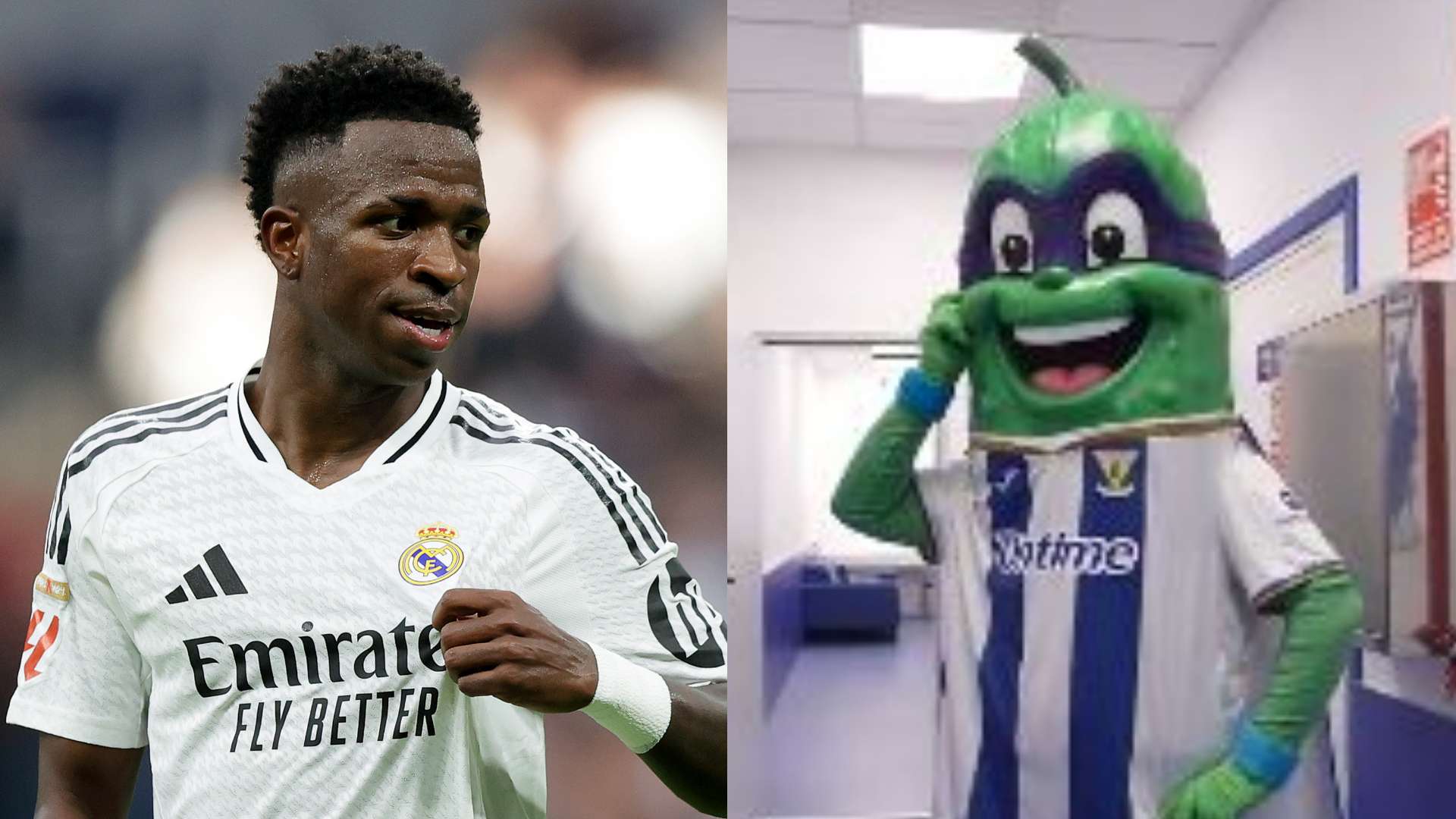 📽️ | Vinicius Jr has Ballon d'Or stolen by Leganes mascot  
