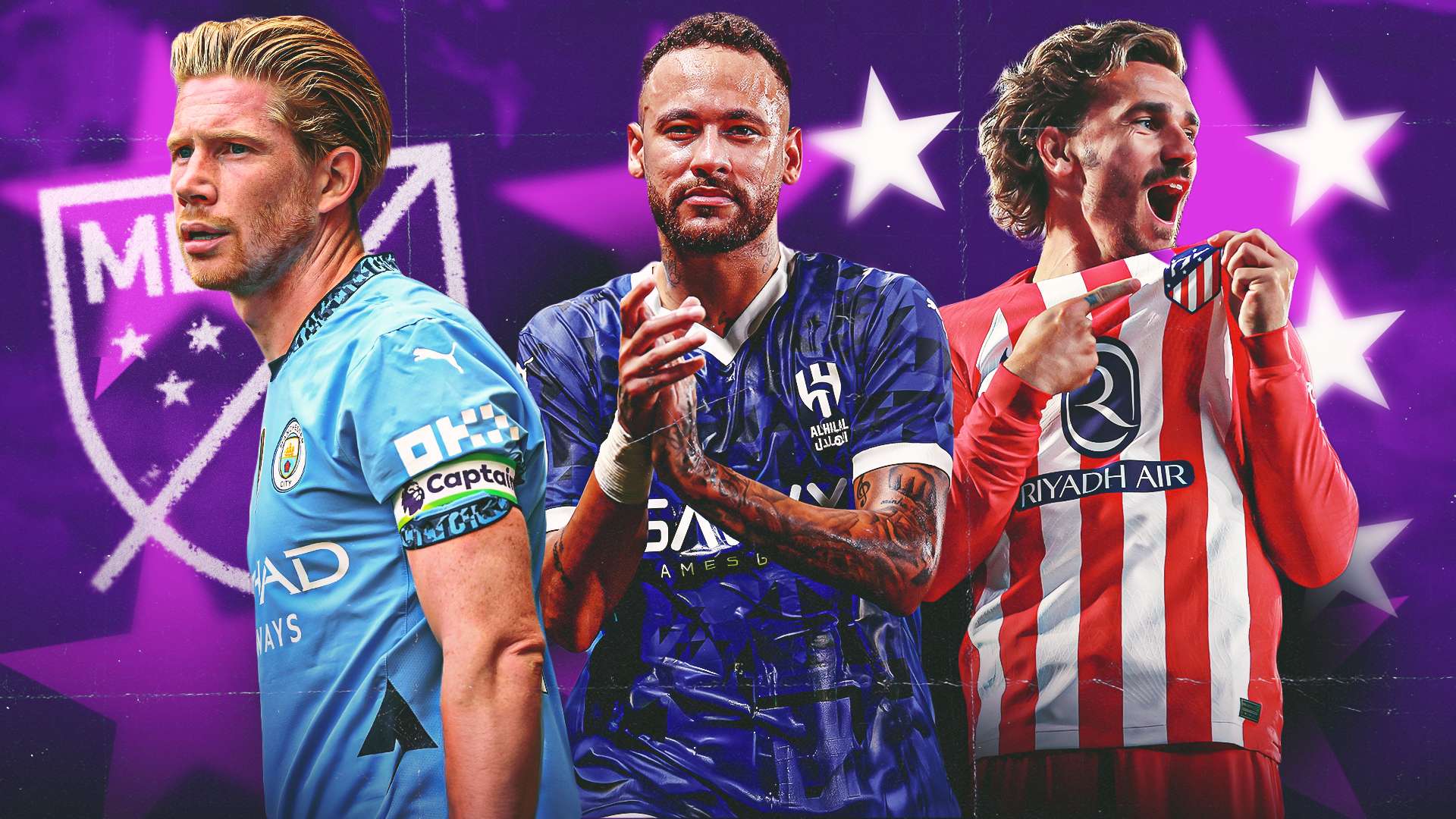Could Neymar, Griezmann, De Bruyne, make MLS mega-moves?  