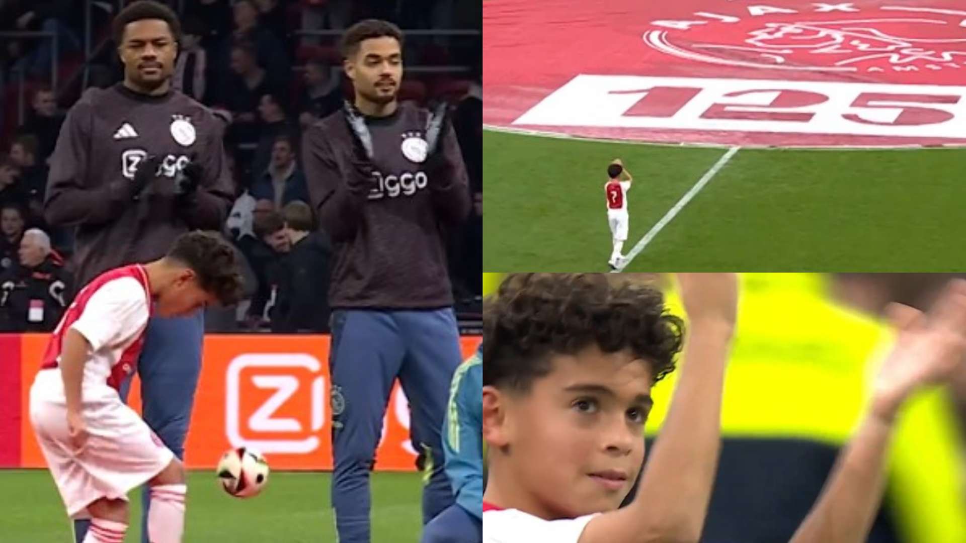 📽️ | Ajax prodigy Zinedine Chaiat does 2,424 kick-ups  