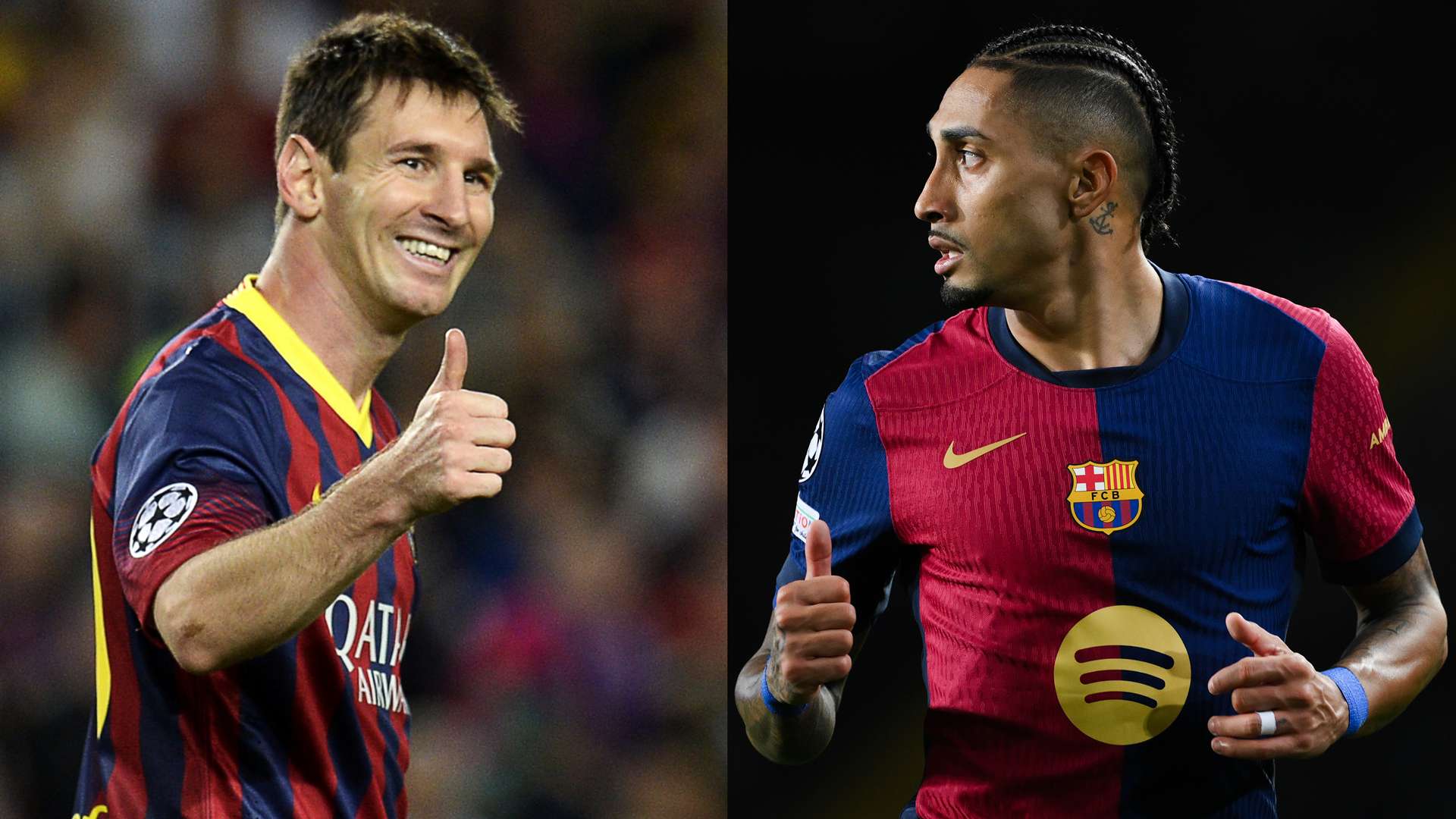 Raphinha moves ahead of Messi & Neymar in UCL history books  