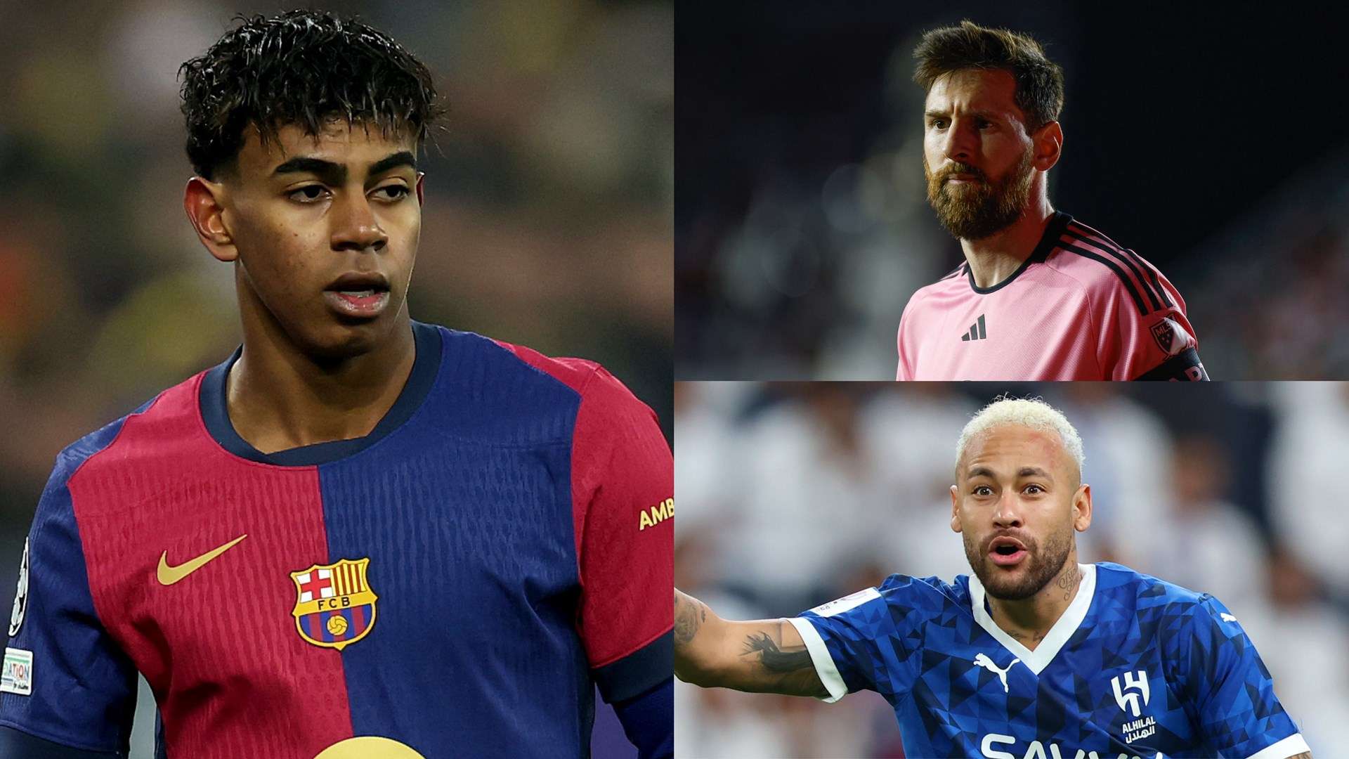 Barca wonderkid Yamal snubs Messi for Neymar as his main idol  