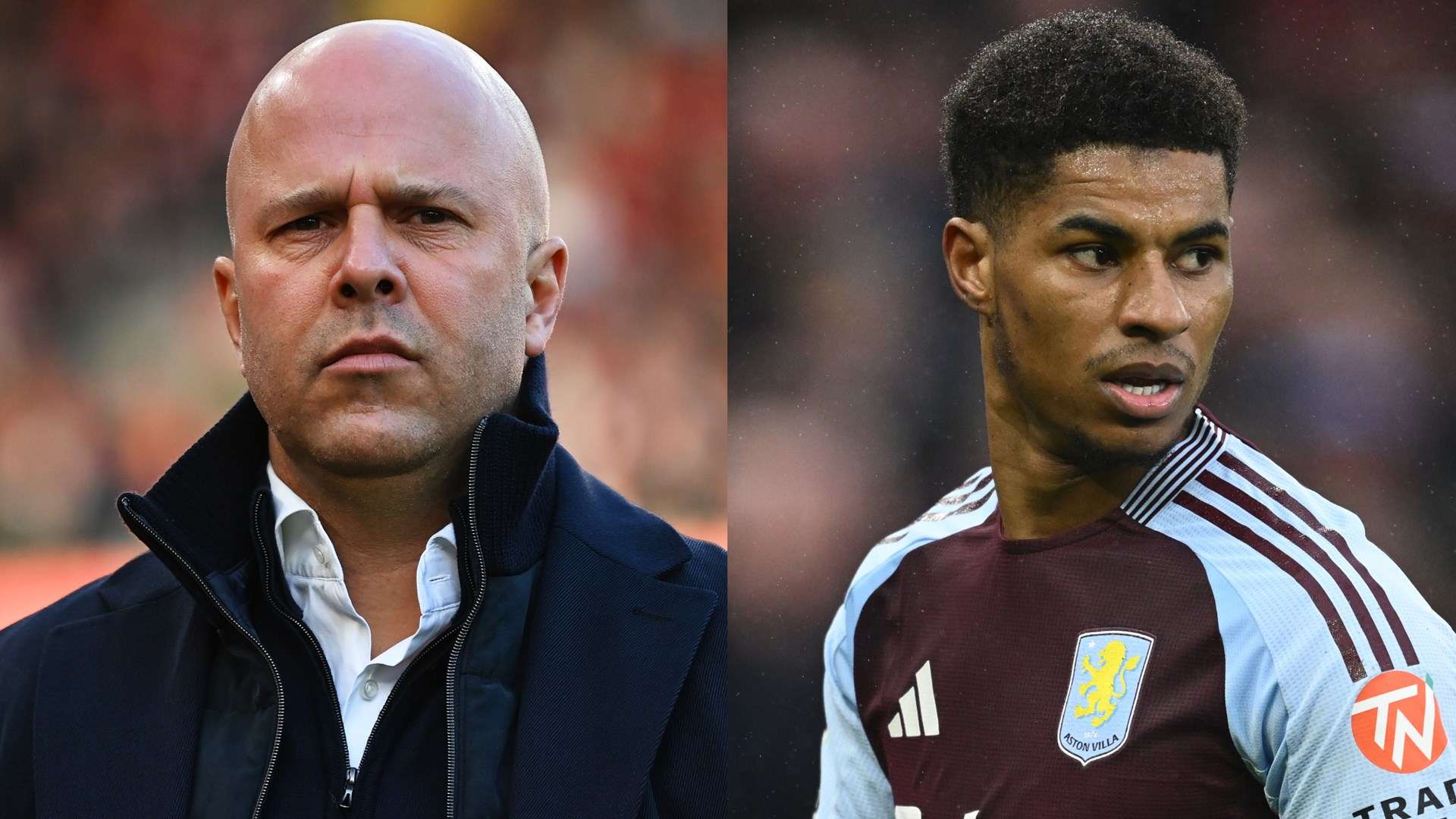 Slot admires Rashford's 'nice height' as Liverpool prepare for Villa  