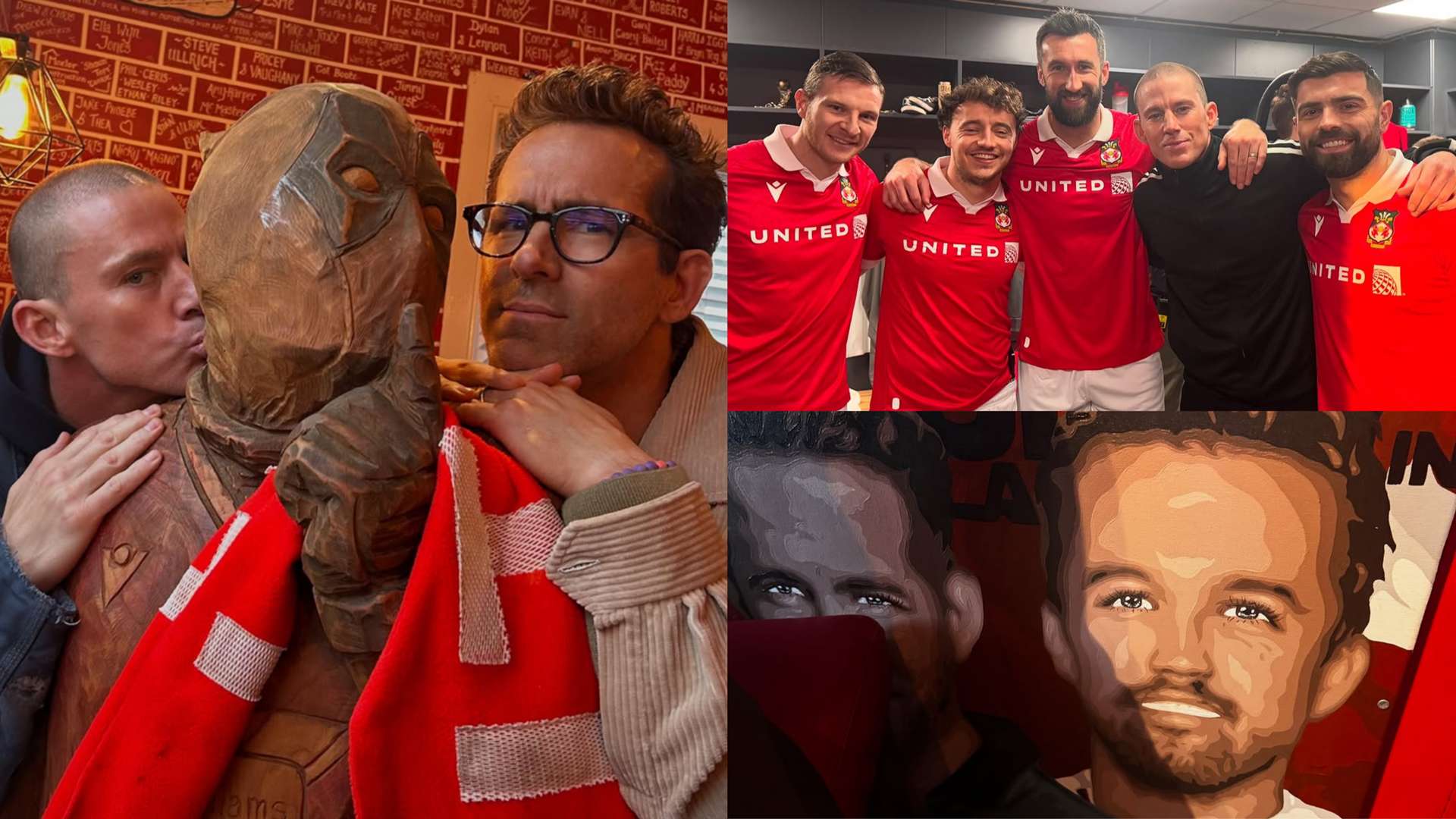 Wrexham fan Tatum salutes 'ride-or-die' mentality of Rob & Ryan  