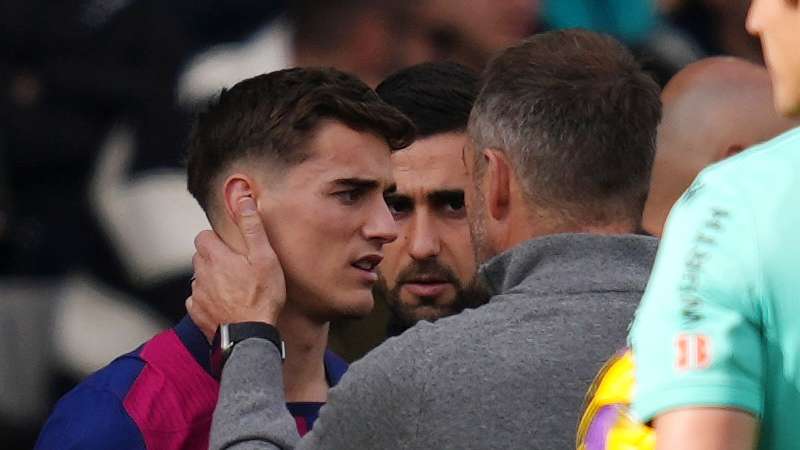 More injury woe for Gavi! Barca star forced off after head clash  