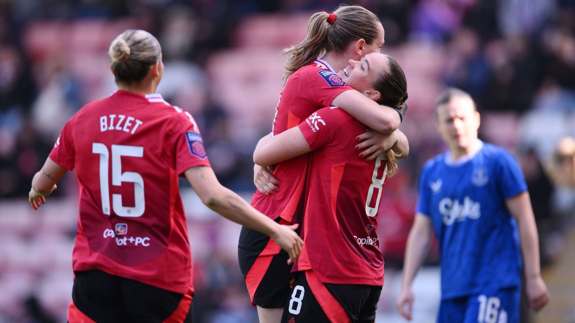 Clinton's on fire as Man Utd boost UWCL hopes  