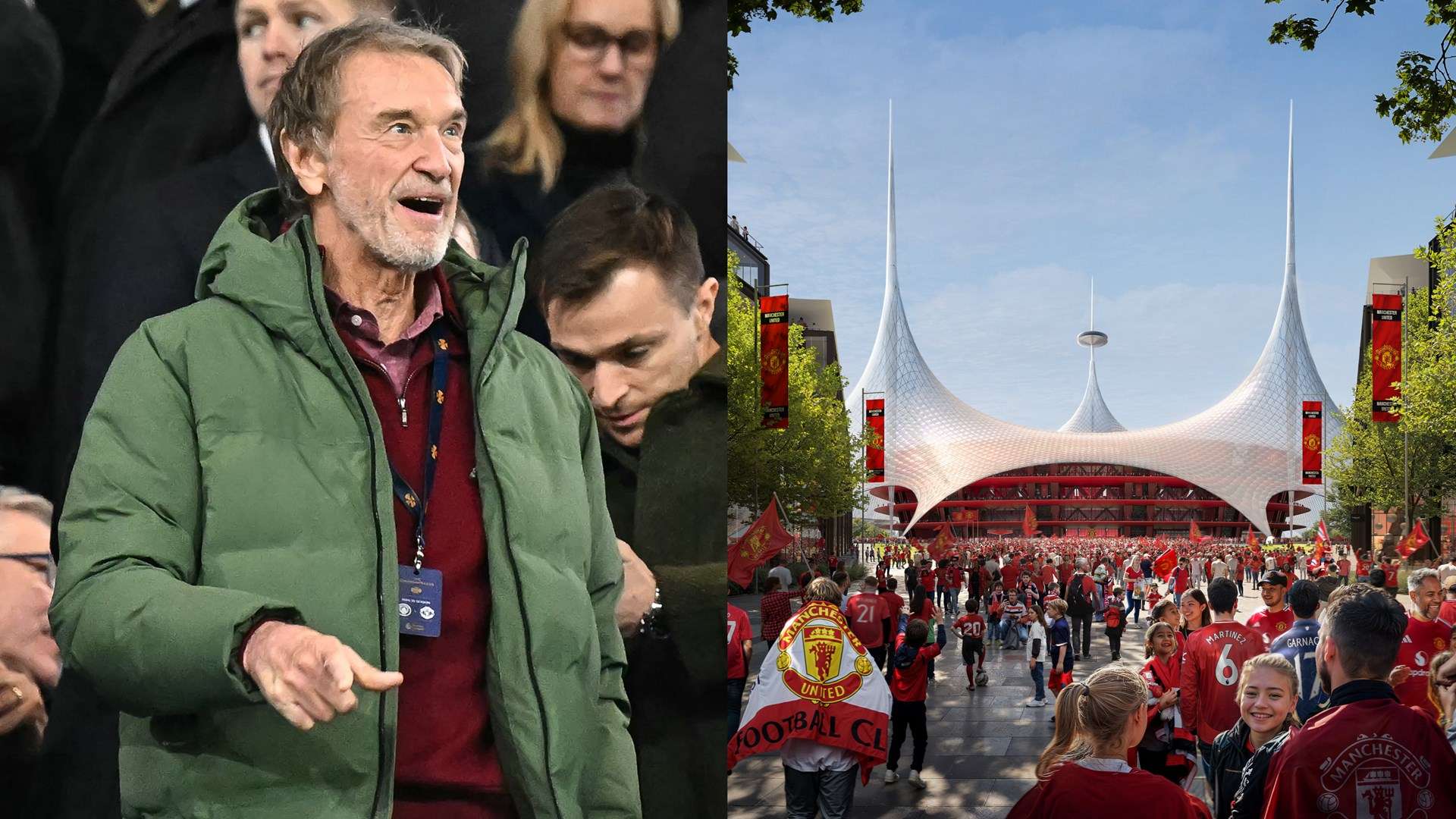 When construction of Man Utd's new £2bn 'Wembley of the North' will be completed  