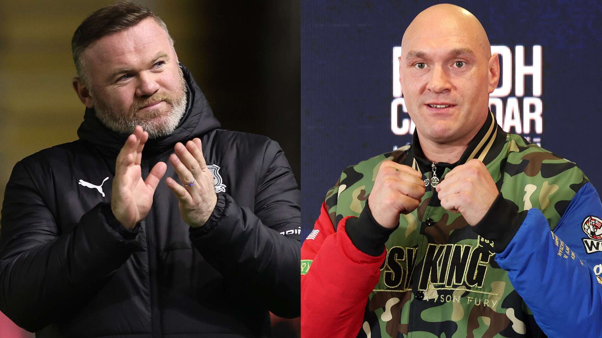 Rooney & Fury to co-manage England in Soccer Aid charity game  
