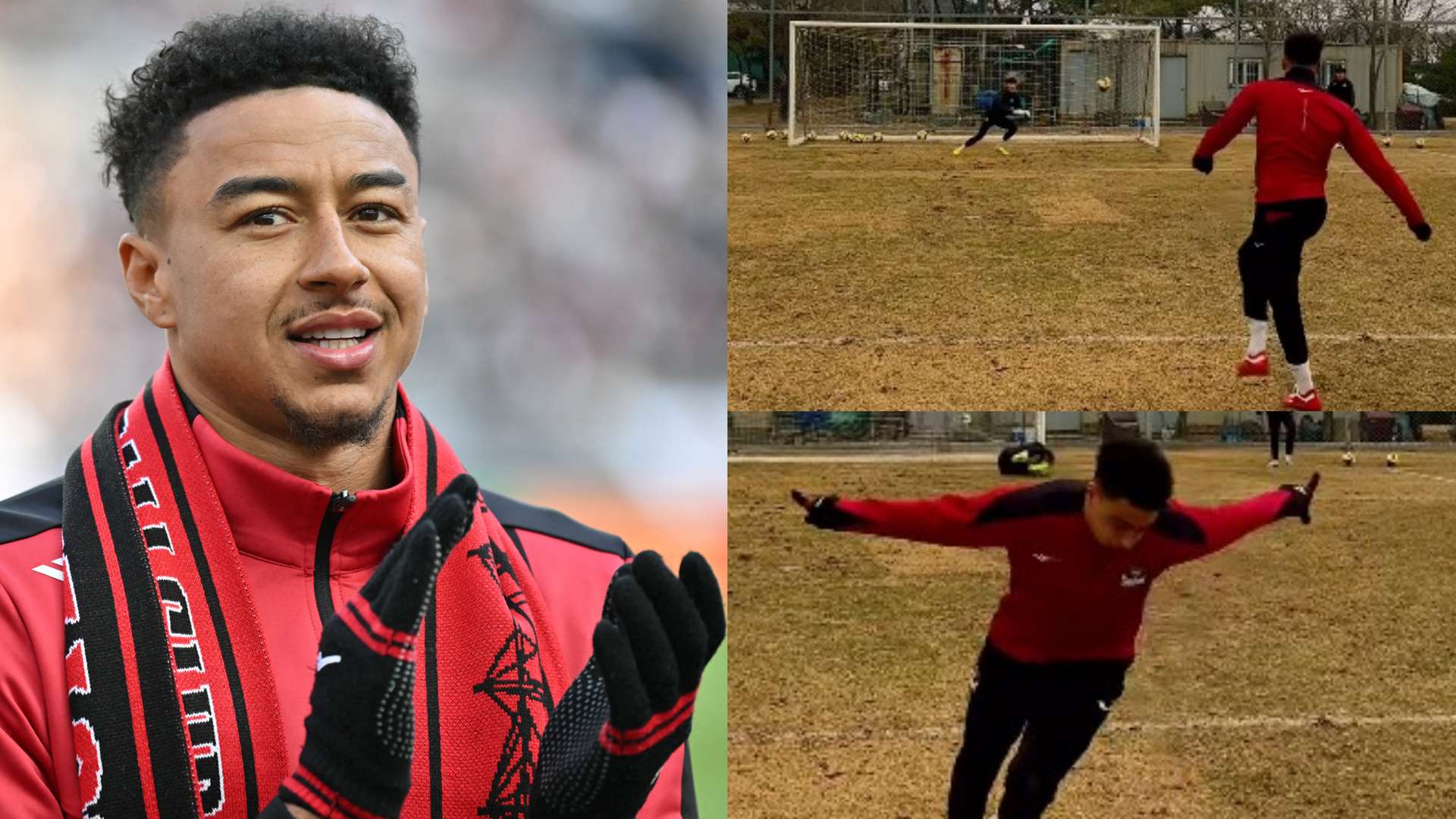 📽️ | Lingard finds shooting boots on terrible surface in Seoul  