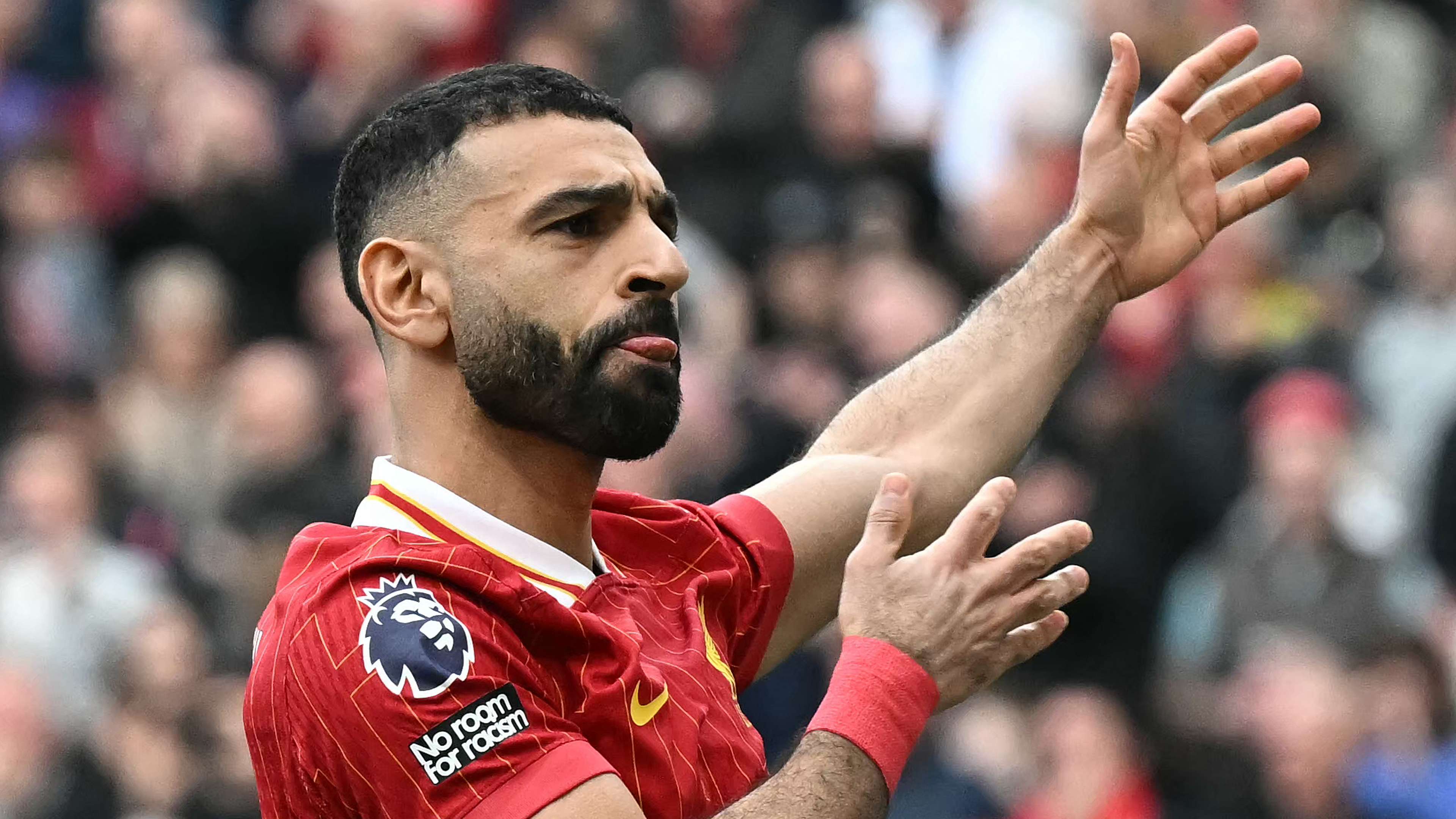 Salah draws level Kane and Aguero for Premier League record  