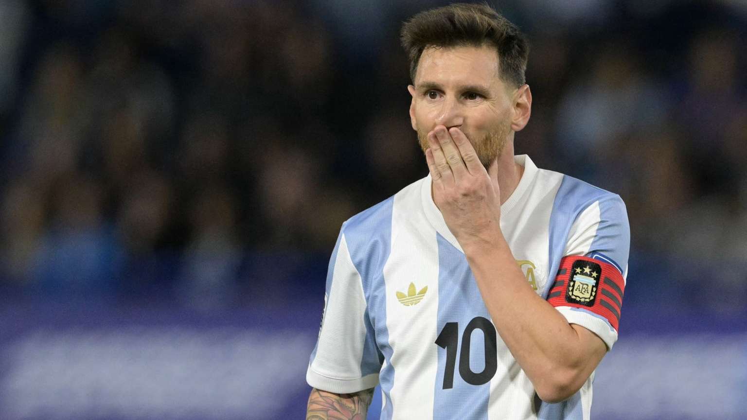 ‘Sad’ Messi breaks silence on withdrawal from Argentina squad  
