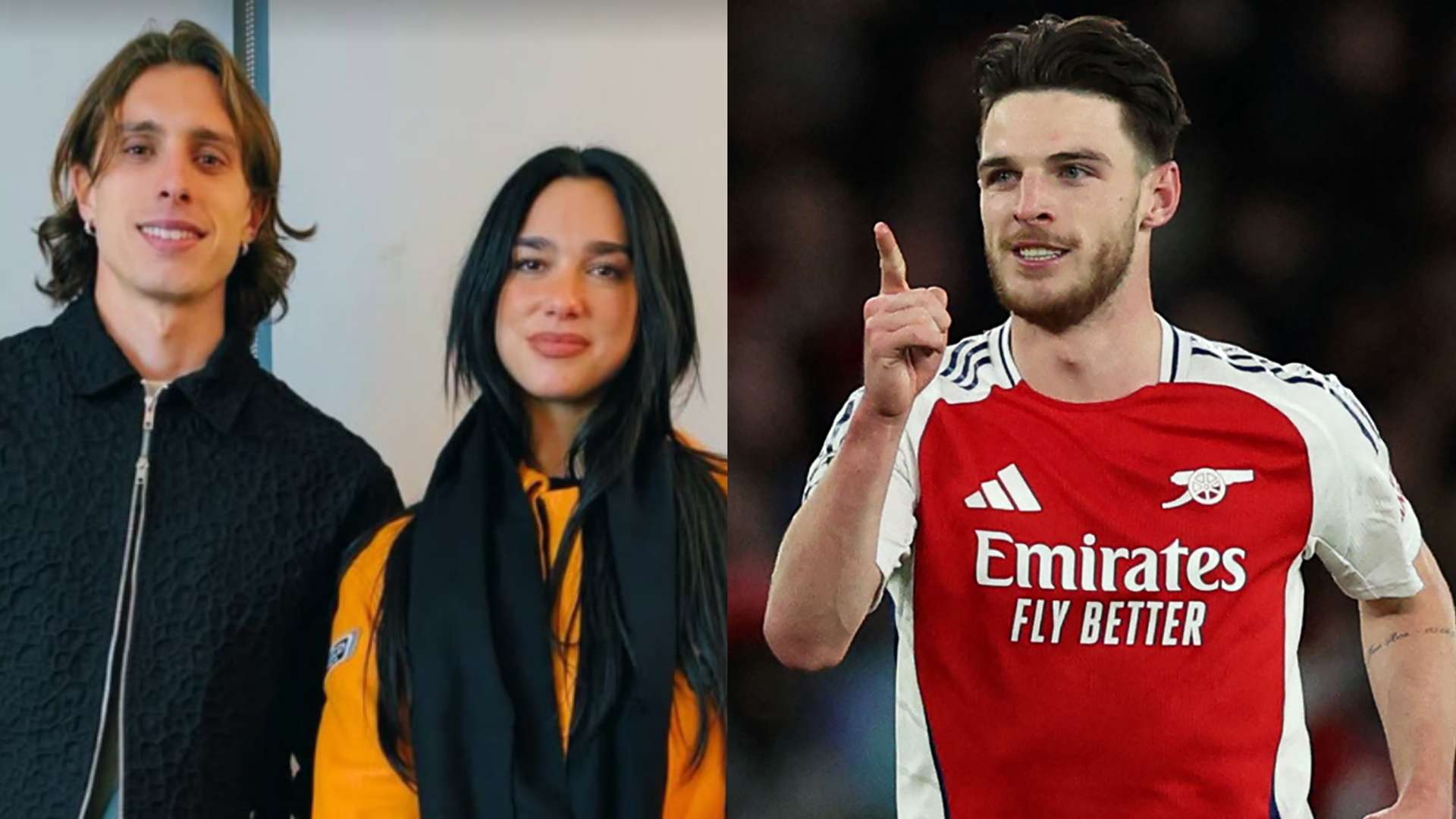 More love for Dua Lipa than Rice! Calafiori reveals UCL highlight  