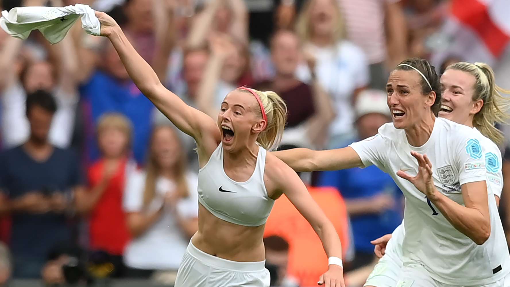'Every time' - England star Kelly on Euro 2022-winning goal  