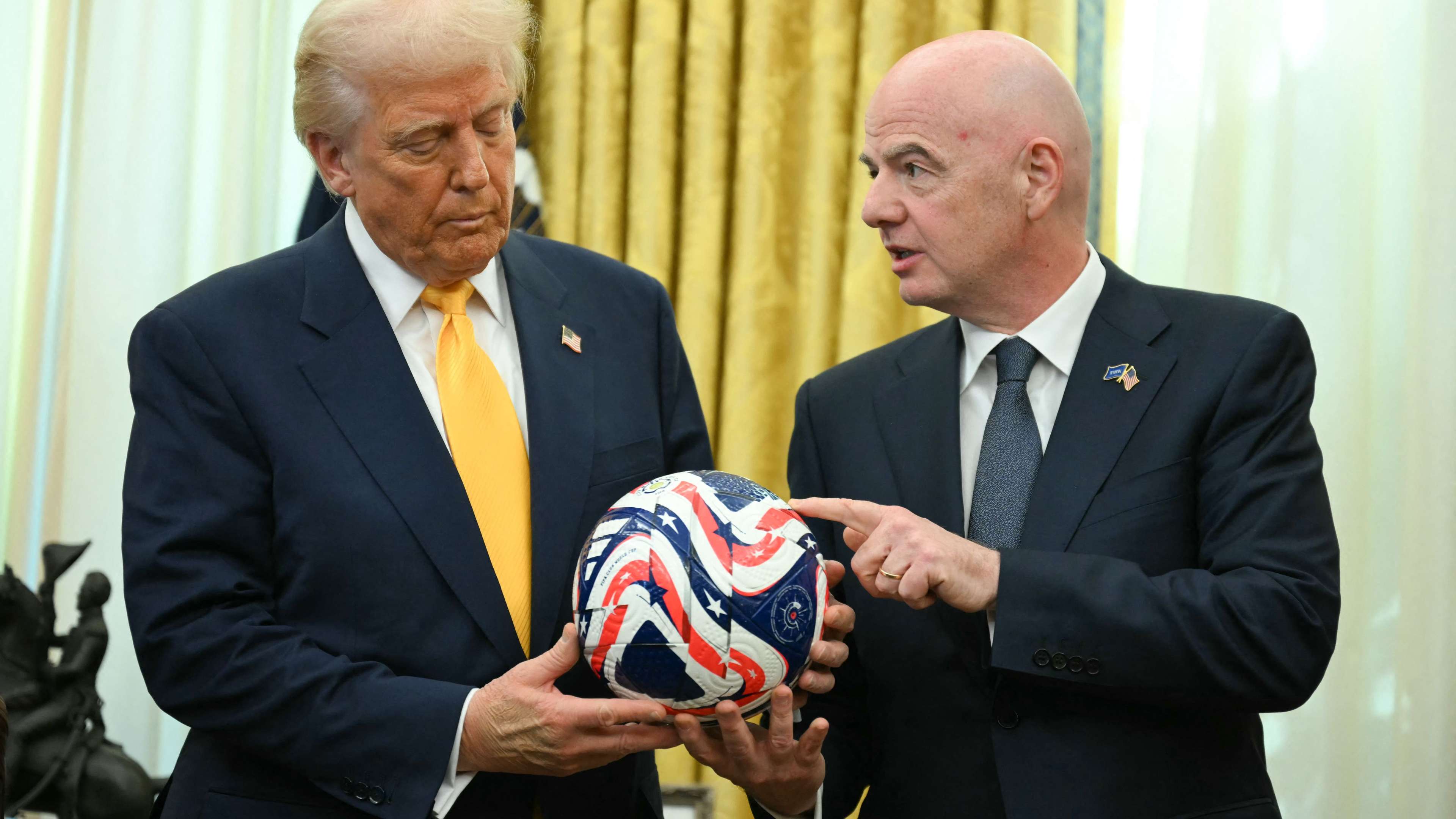 Infantino says he's received assurances about '26  