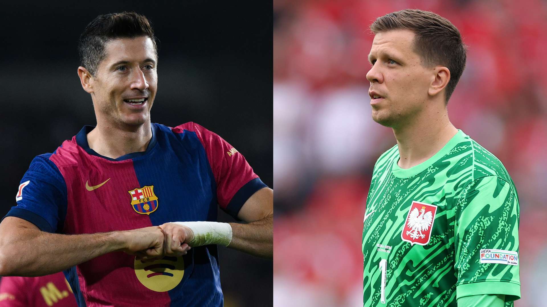 📽️ | Lewandowski takes 'punch' from team-mate Szczesny  