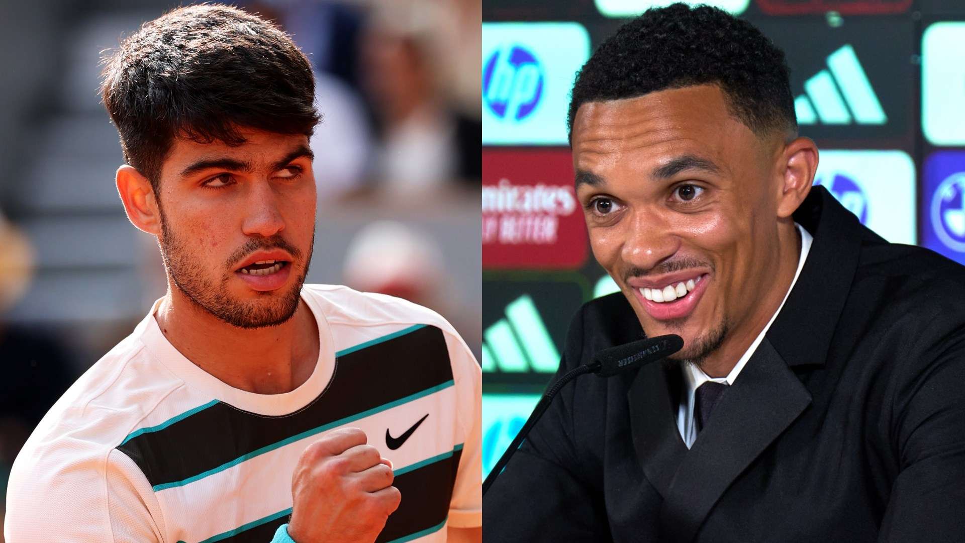 Alcaraz praises Trent's Spanish during Madrid unveiling  