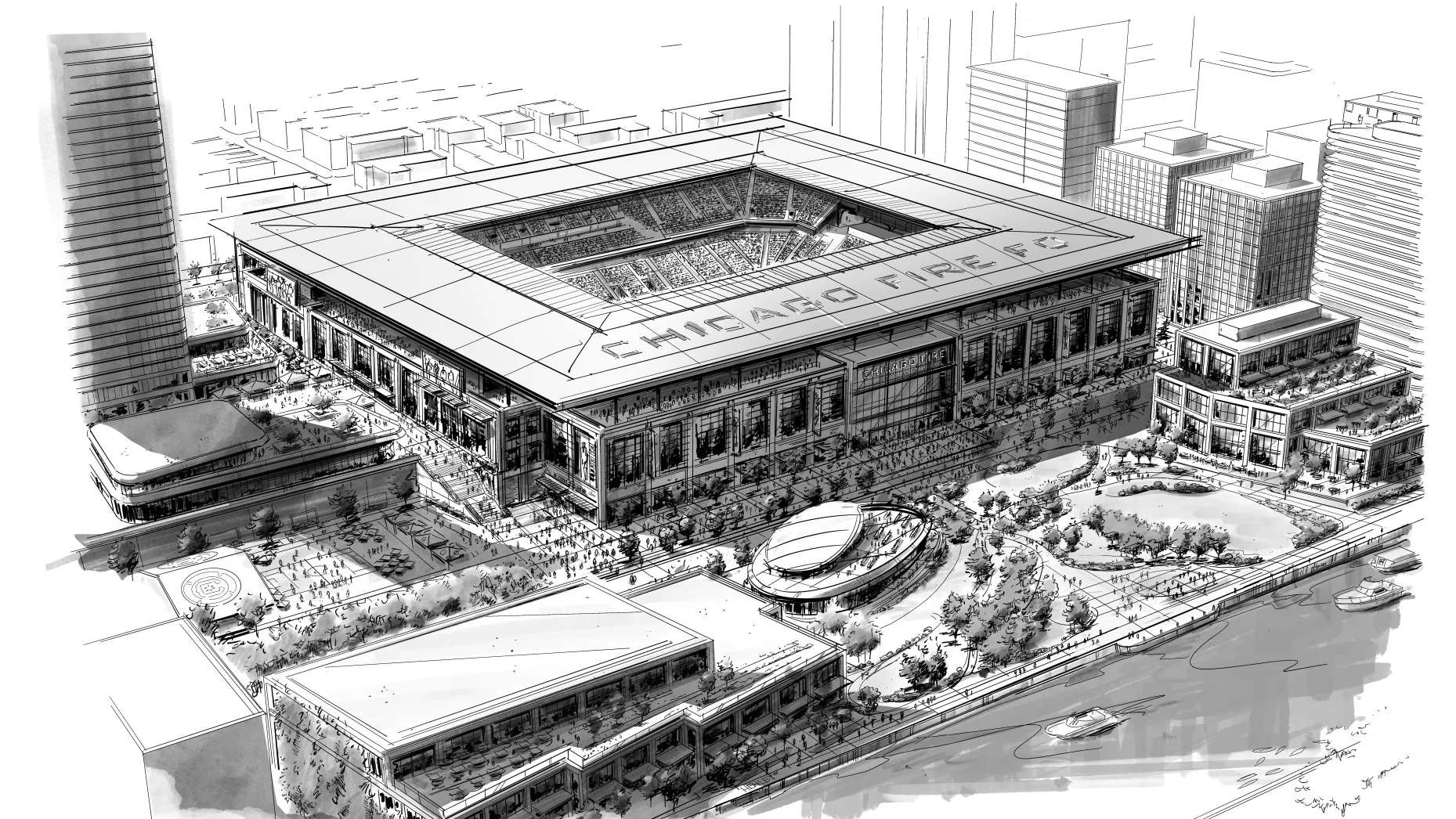 Chicago Fire unveil plans for privately funded $650M stadium  