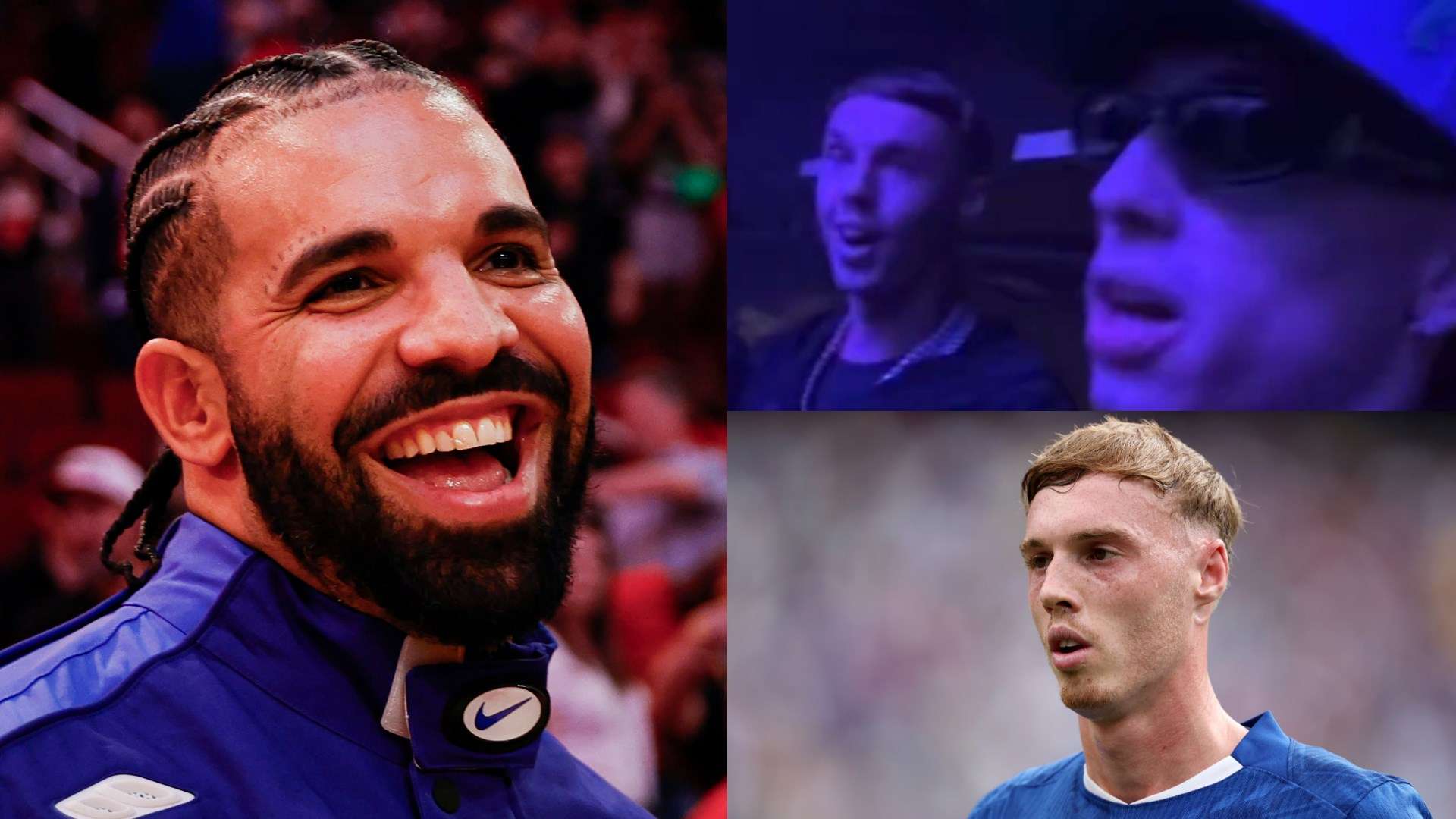 📽️ | Palmer links up with Central Cee to watch Drake  
