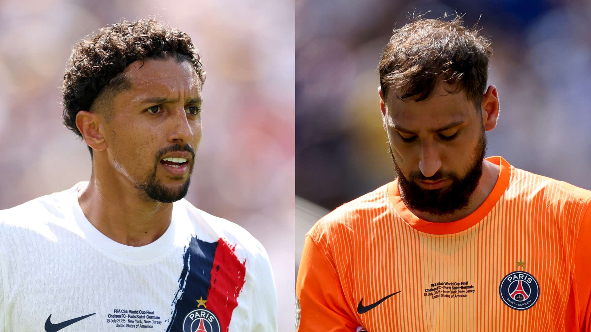 'We love you!' - Marquinhos shows support to Donnarumma through TV  