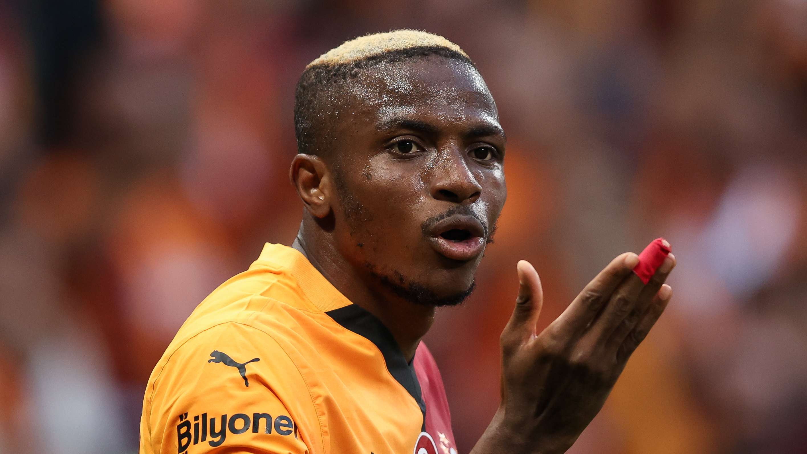 Osimhen puts in personal transfer call to Man City star  