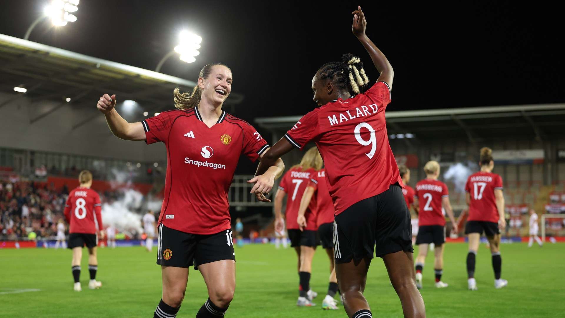 Terland hat-trick fires Man Utd into UWCL proper for first time  