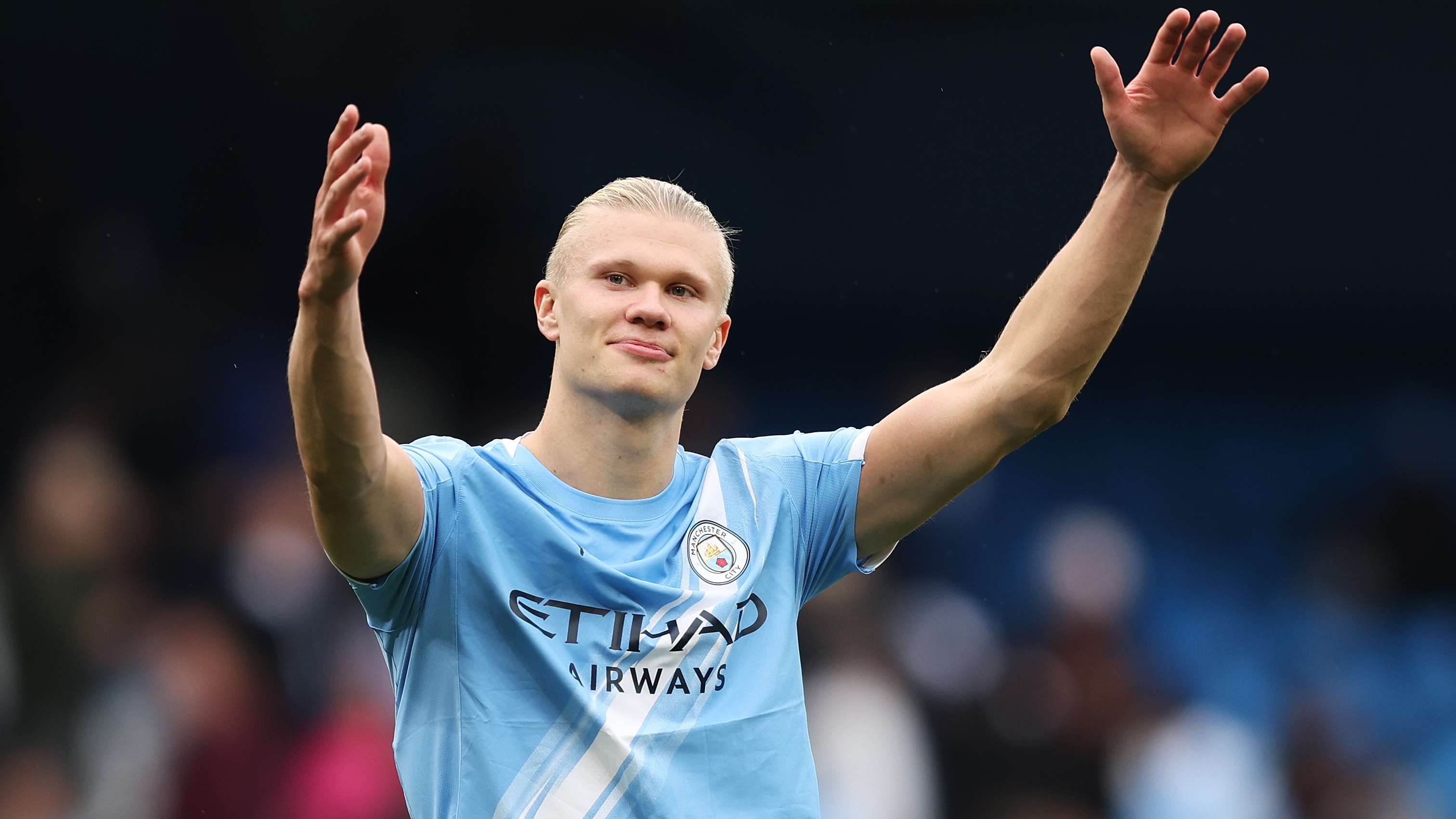 Haaland beats Solskjaer record with brace against Burnley  