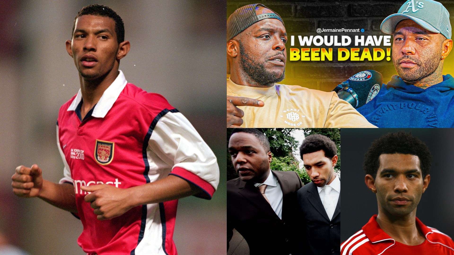 Pennant on prison & vodka-fuelled night of partying before Arsenal game  