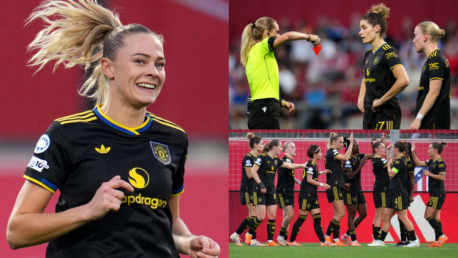 Le Tissier stars as Man Utd win again despite controversial red card  