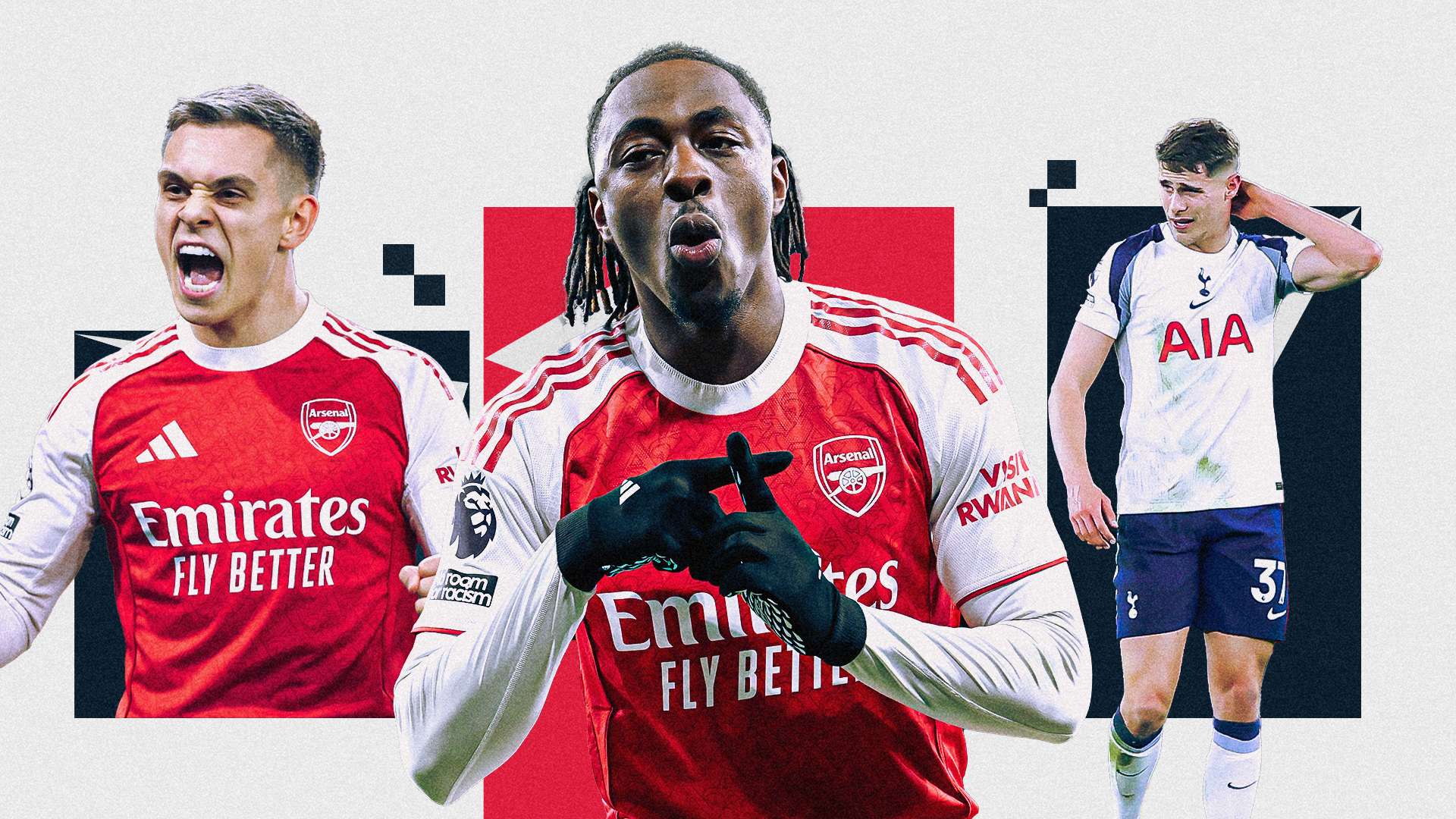 Eze paints north London red! Dream derby for hat-trick hero  