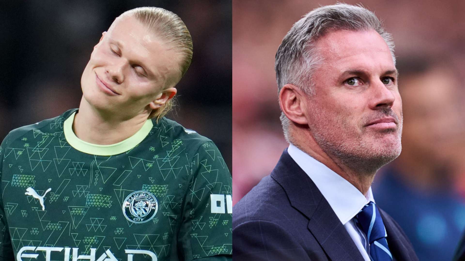 Haaland makes hilarious dig at Carragher amid Salah row  