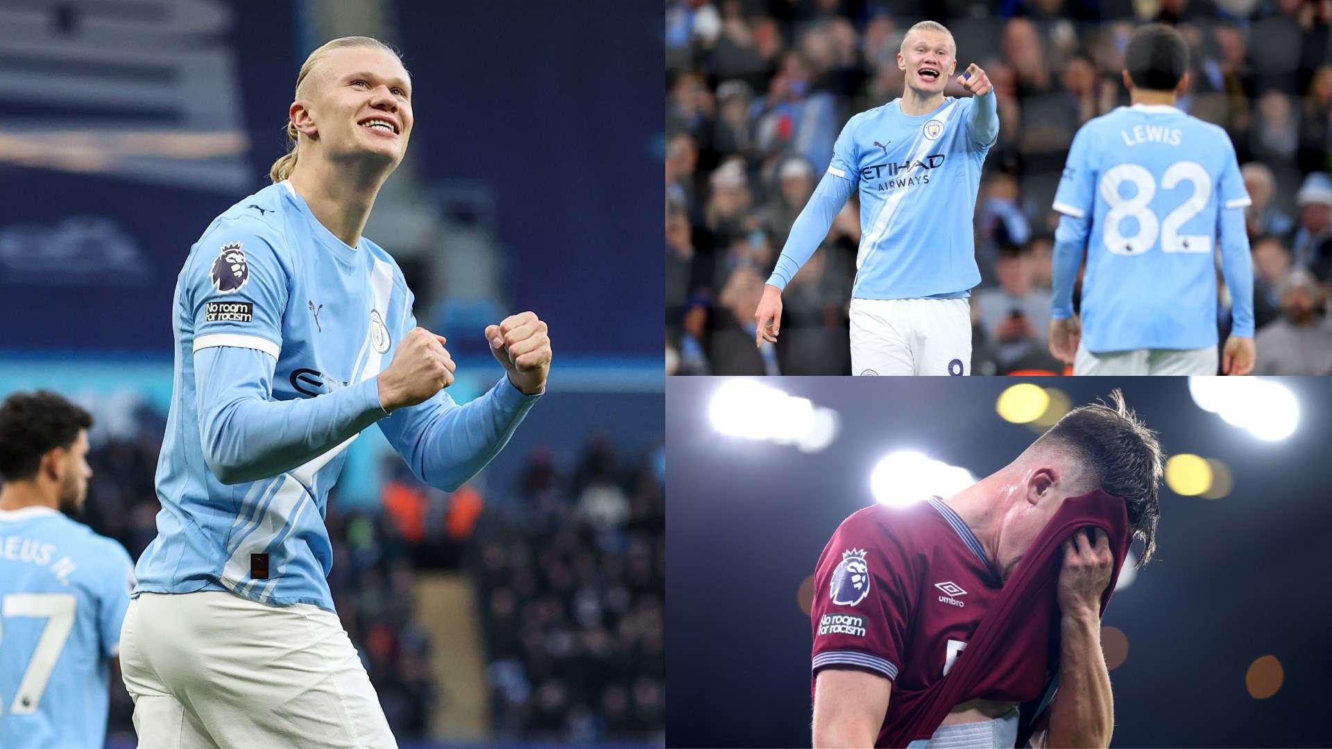 Haaland scores brace as City cruise to easy victory  