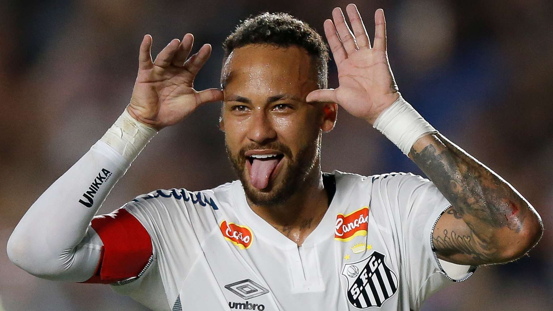 No Messi reunion for Neymar as Santos star signs new contract  