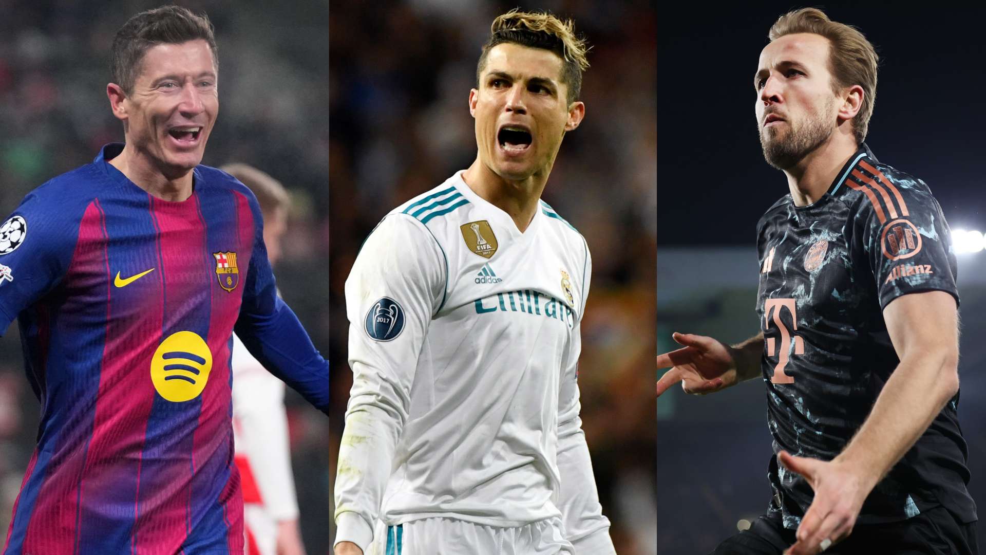 Lewandowski joins Ronaldo, Kane & Neymar in exclusive goal club  