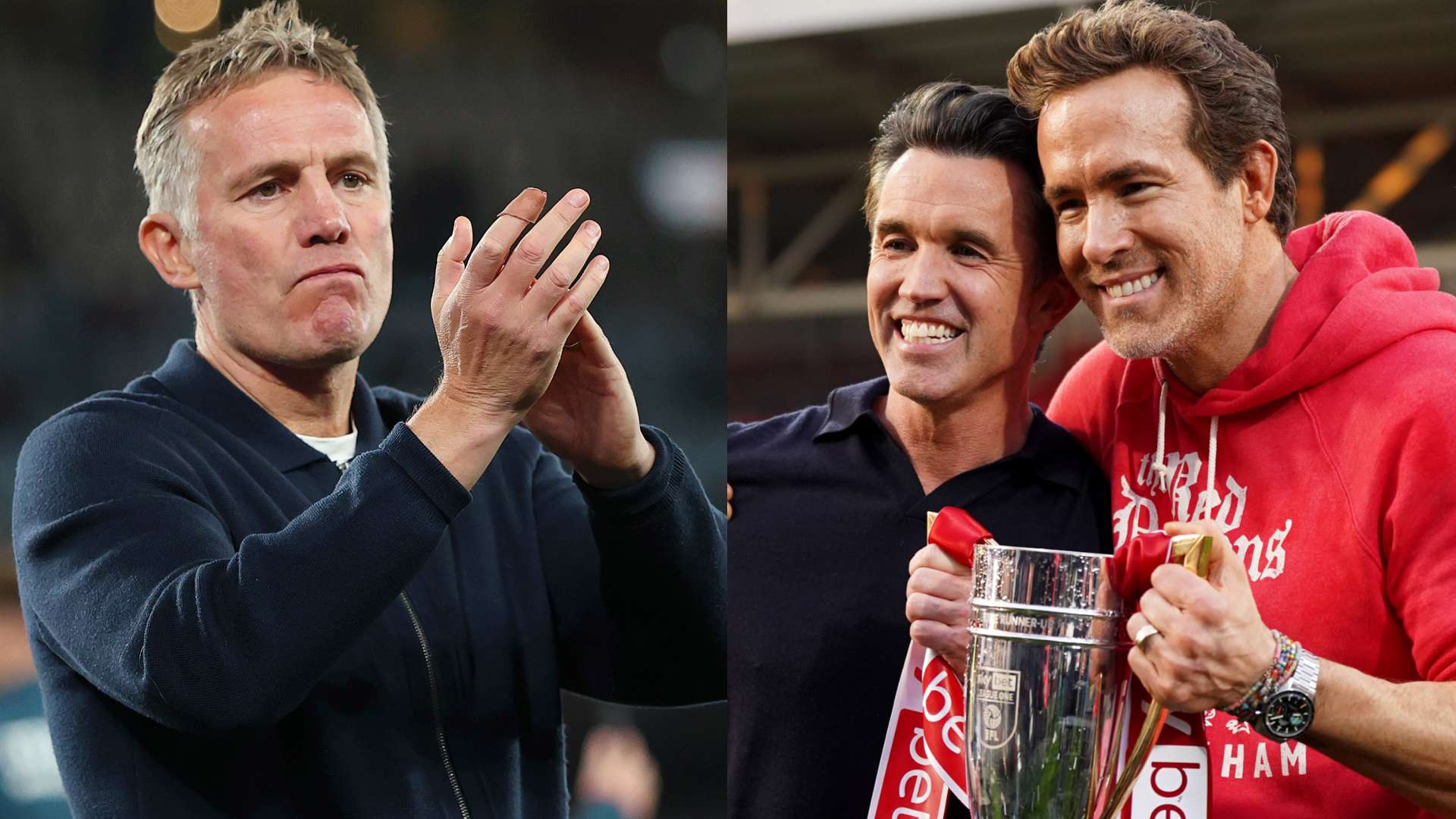 Reynolds & McElhenney give Wrexham boss Parkinson 'job for life'  