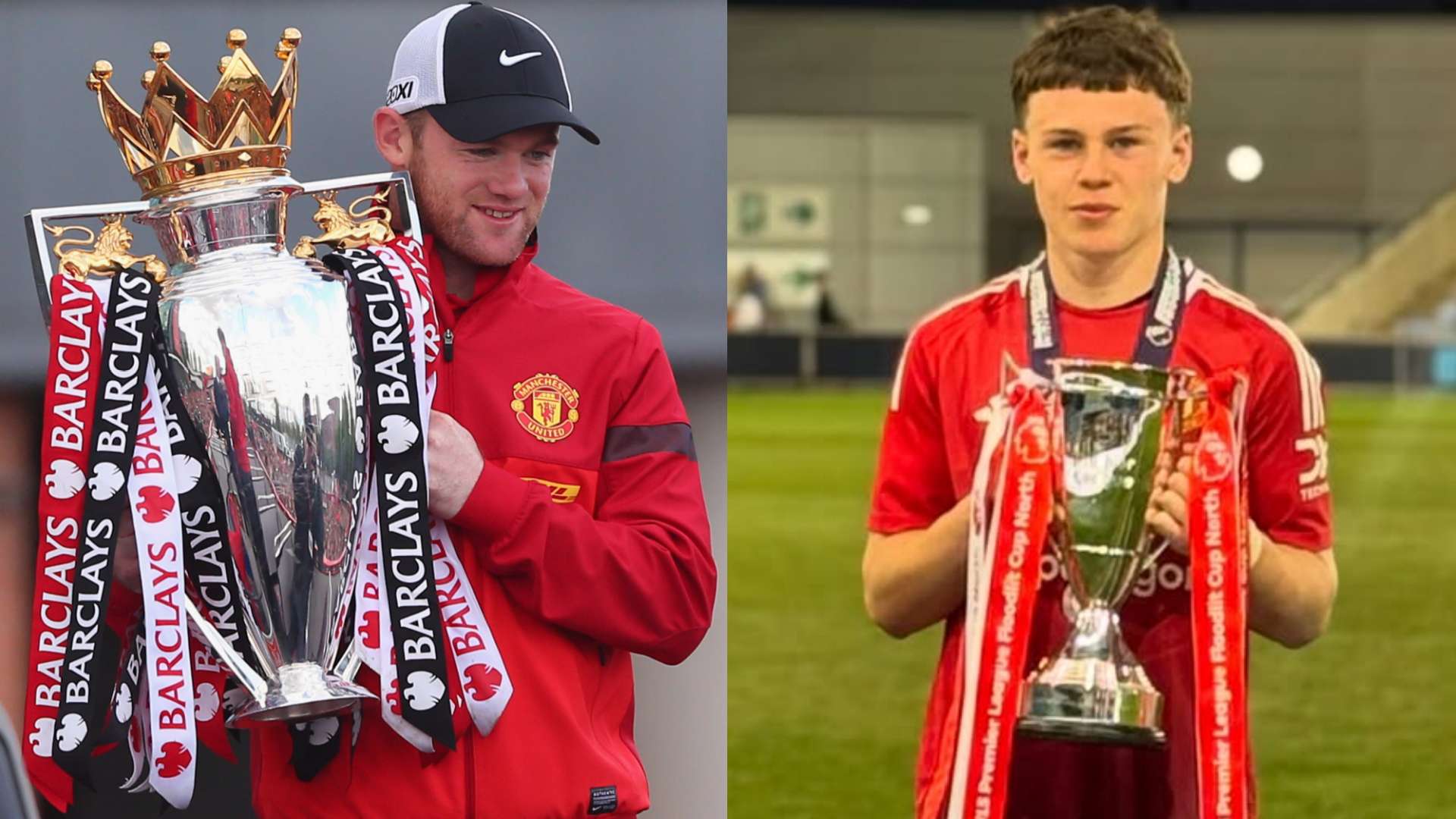 Rooney's son Kai offered £50,000-a-year contract by Man Utd  
