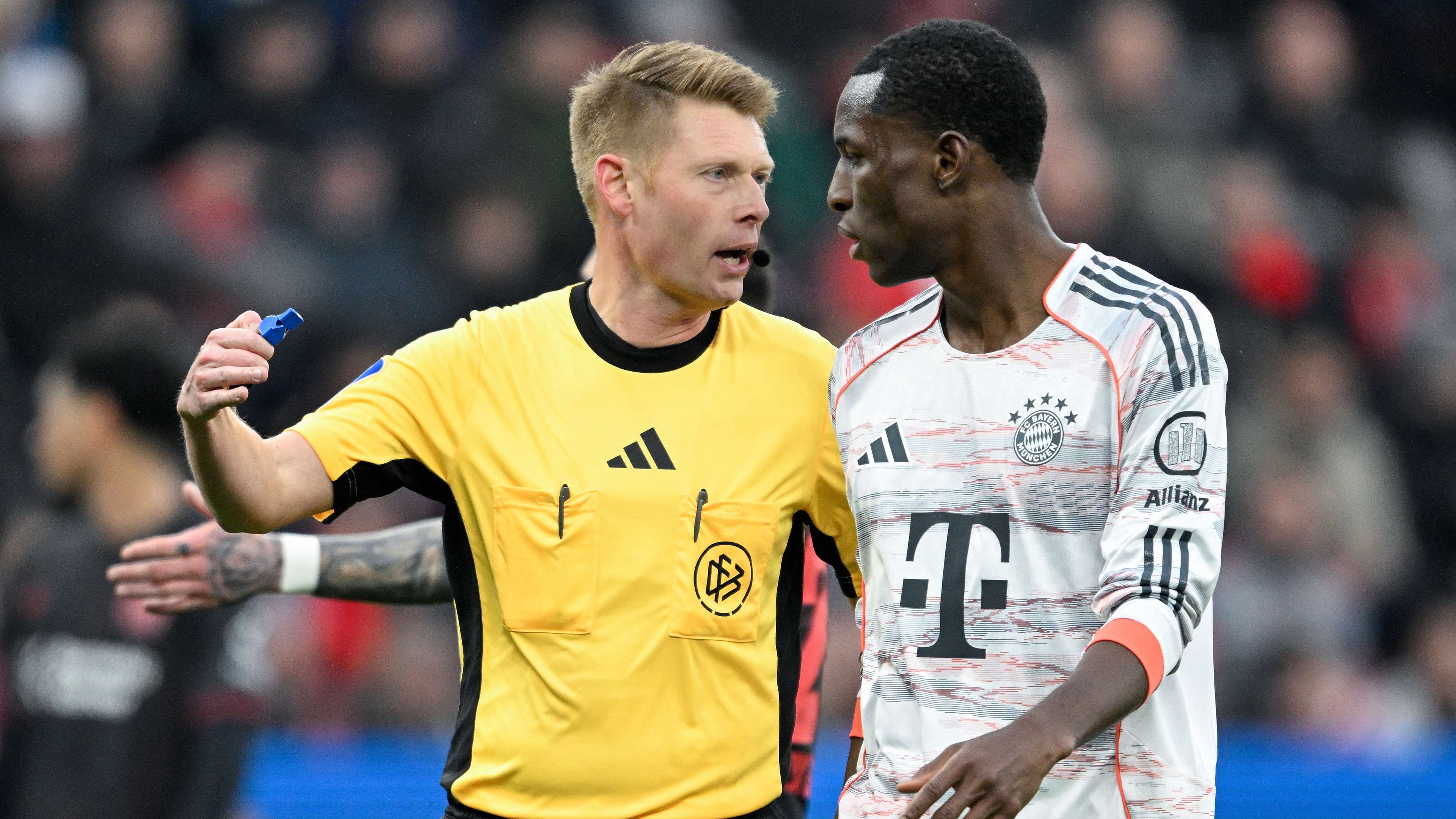 Jackson sees red for horrific tackle in Bayern clash  
