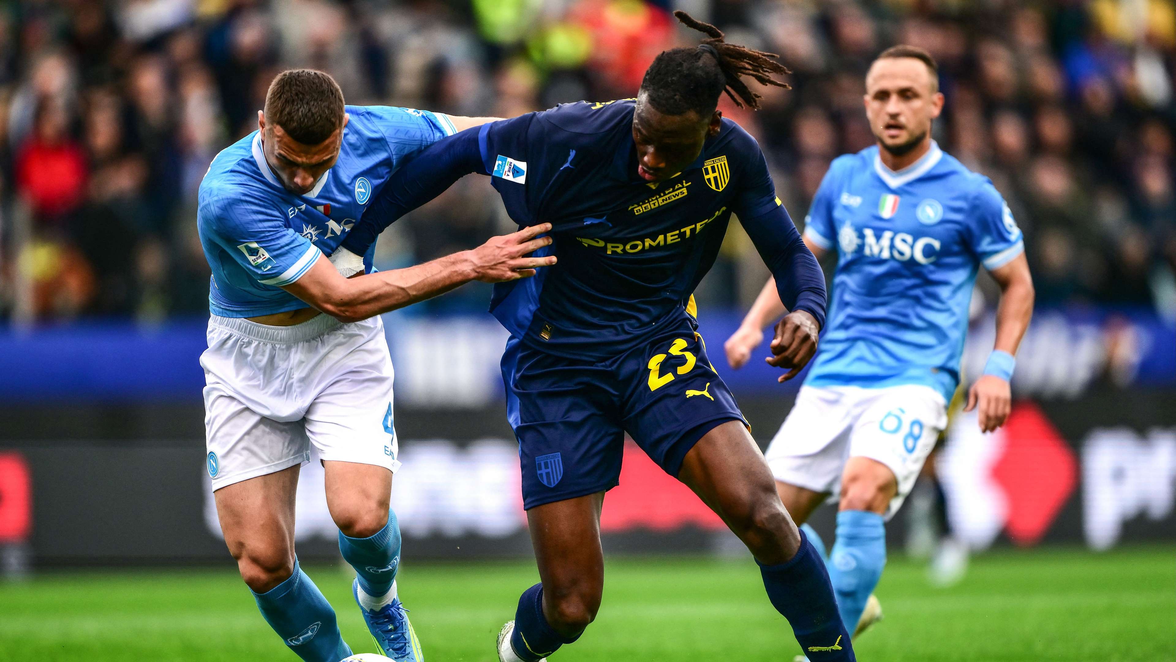 Napoli’s title hopes suffered a setback as they conceded a very early goal, costing them crucial points  