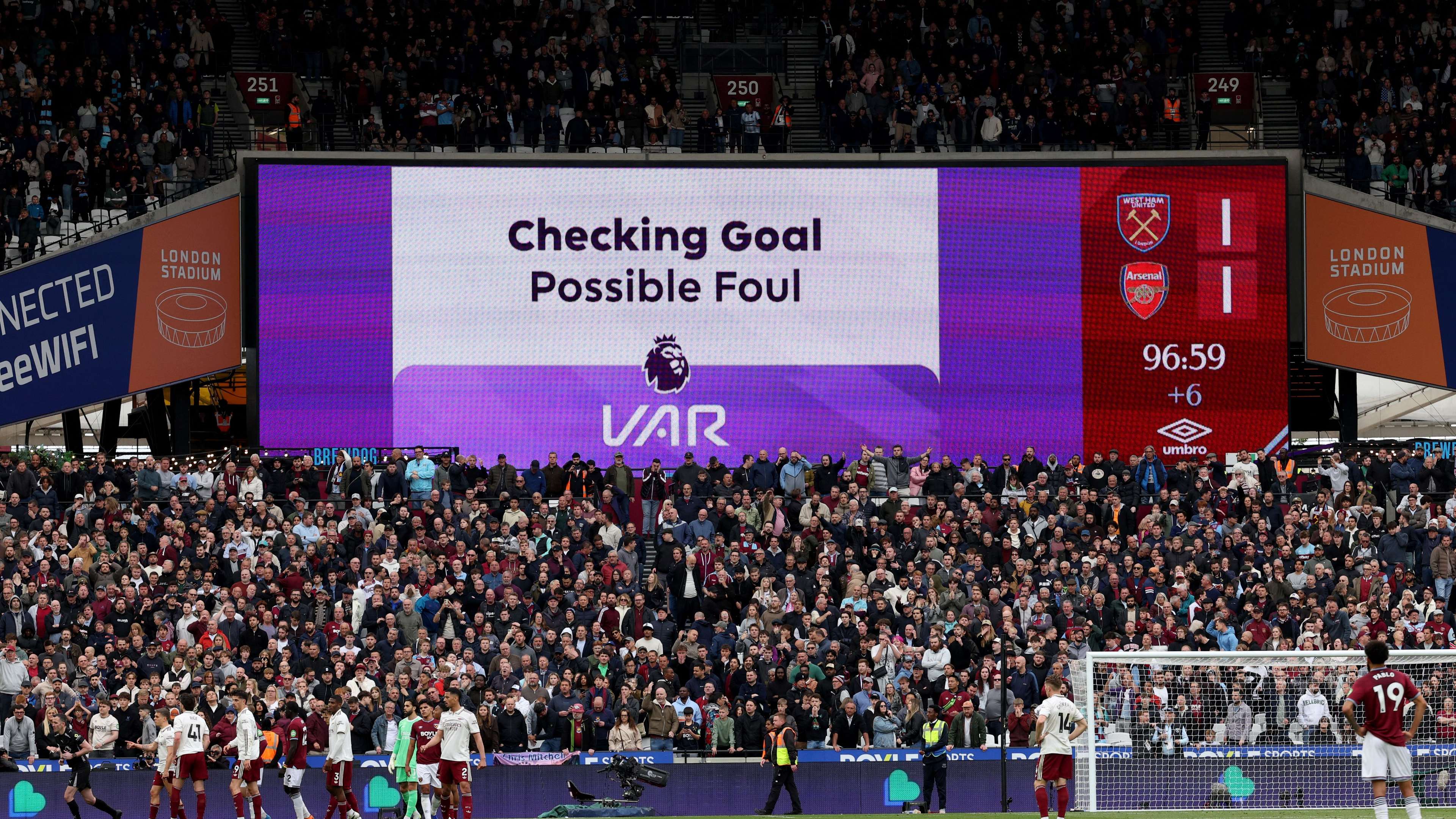 Controversy surrounding Arsenal: "The biggest moment in VAR history"  