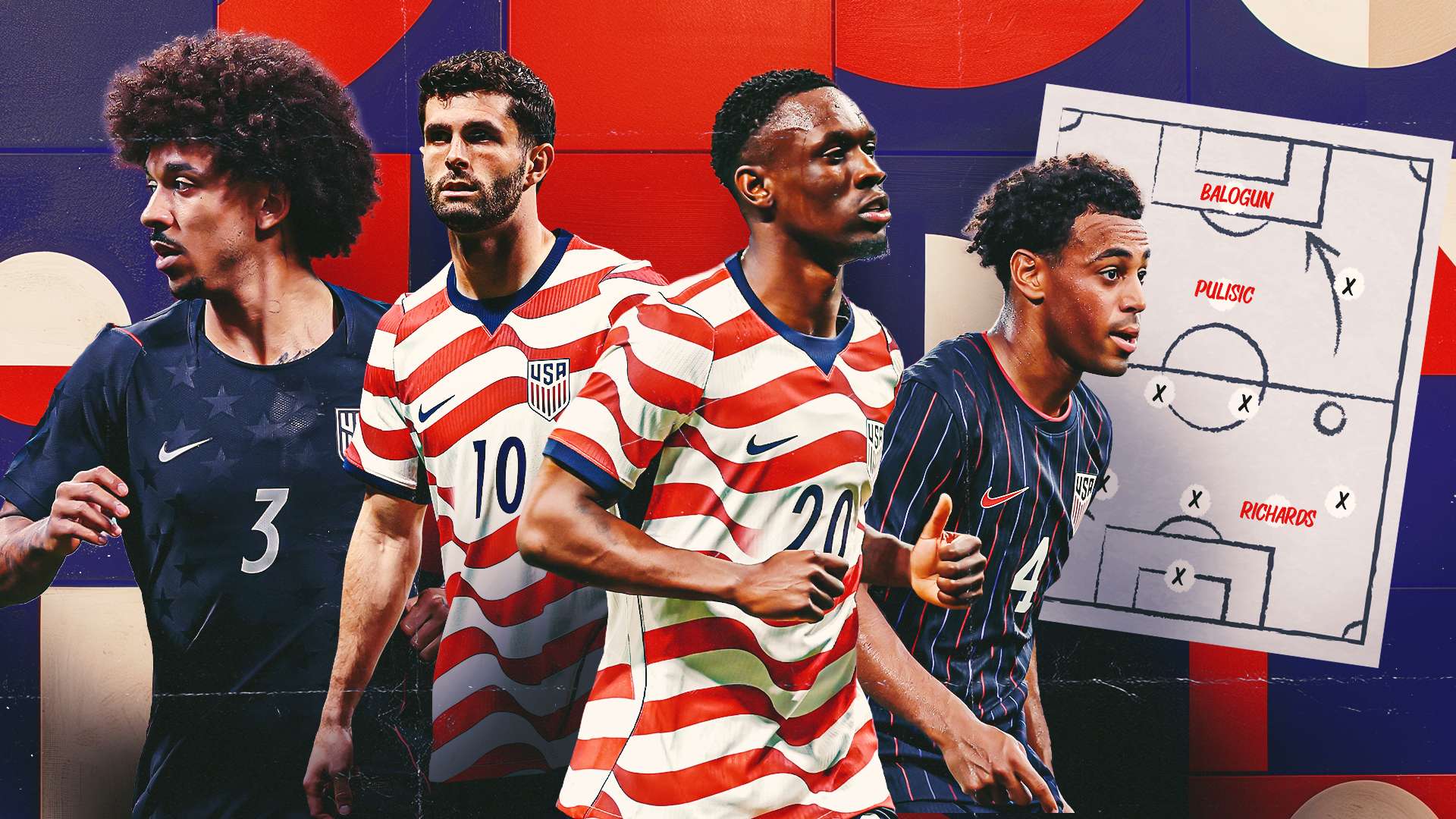 Adams is in, but who joins him? Picking USMNT WC starting XI  